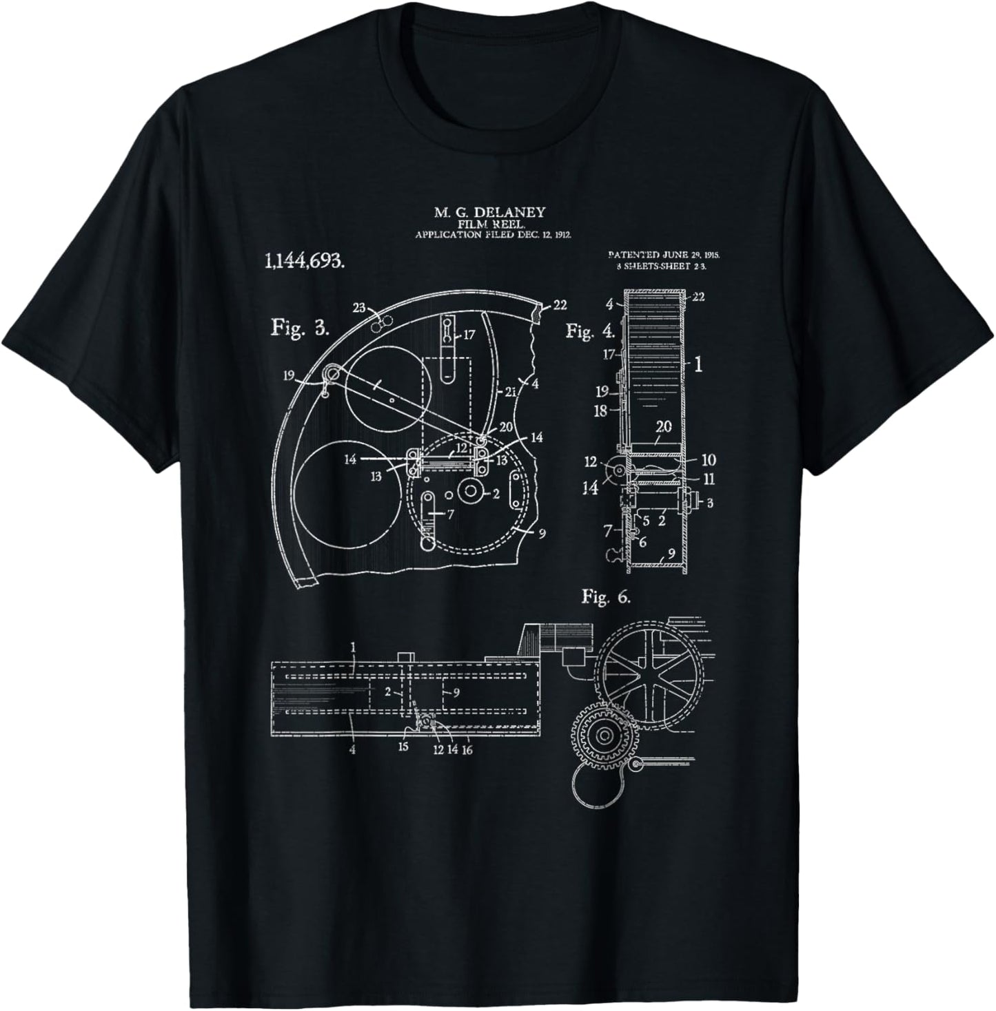 Film Reel Patent Retro Vintage Camera Filmmaker Filmmaking Apparel | Best Seller Pick | Perfect Gift Idea