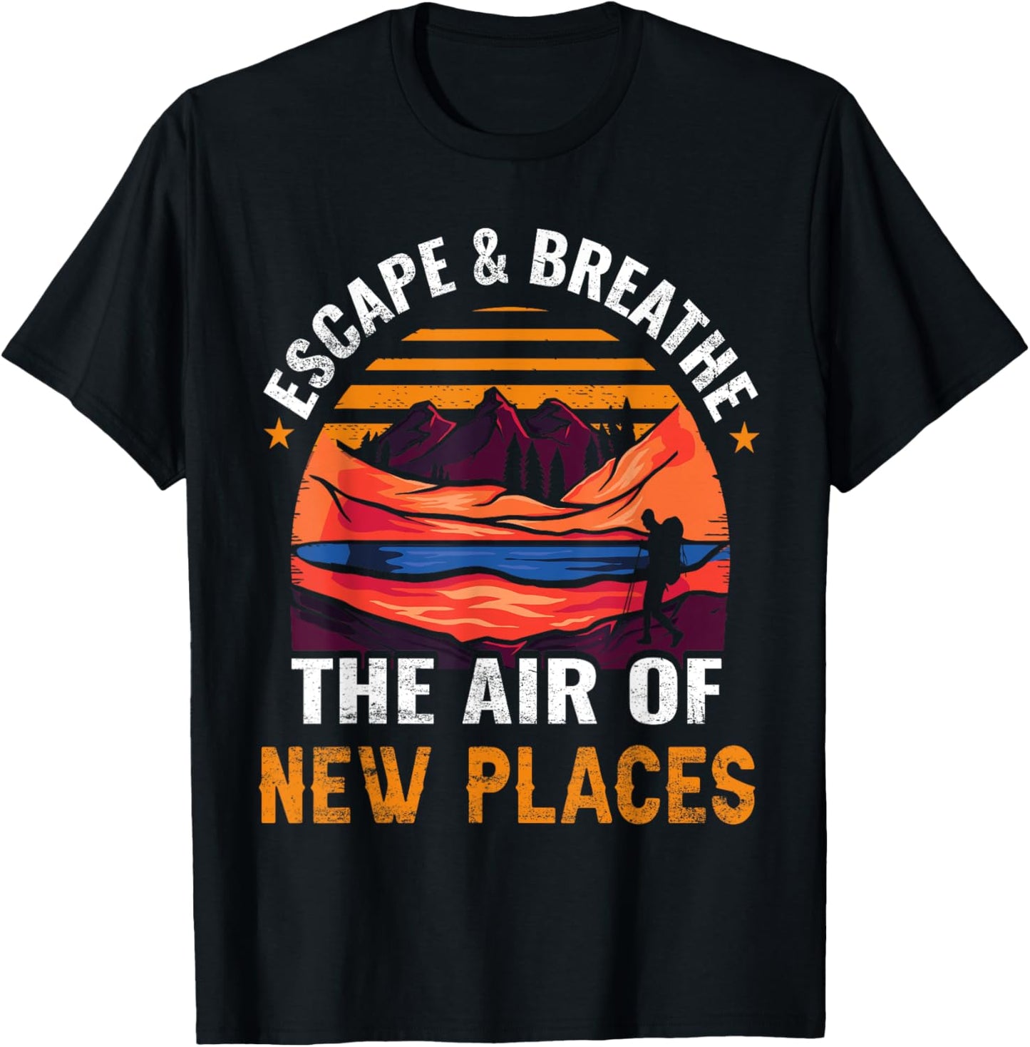 Escape & Breathe The Air Of New Places Apparel | Google Shopping Optimized | Aesthetic Casual Look