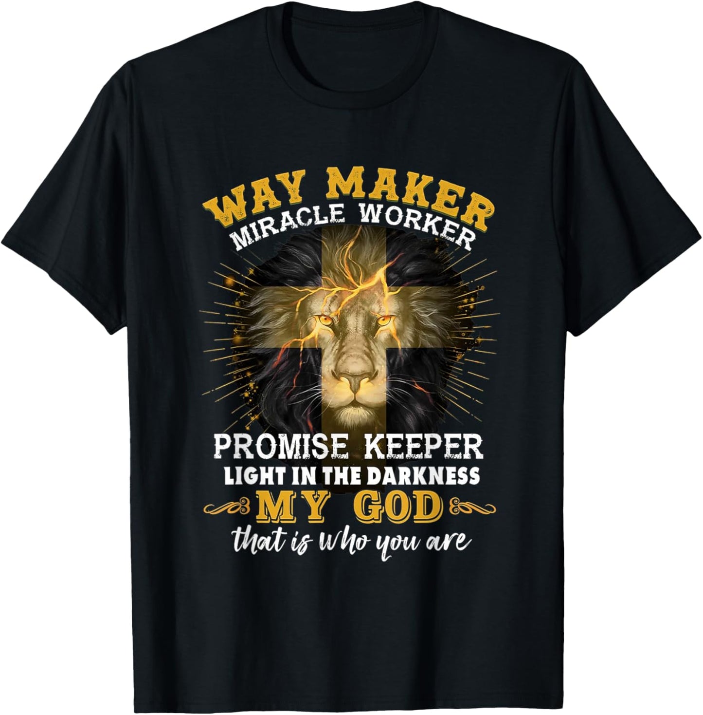 Way maker miracle worker My God Apparel | Premium Quality | Must-Have Style