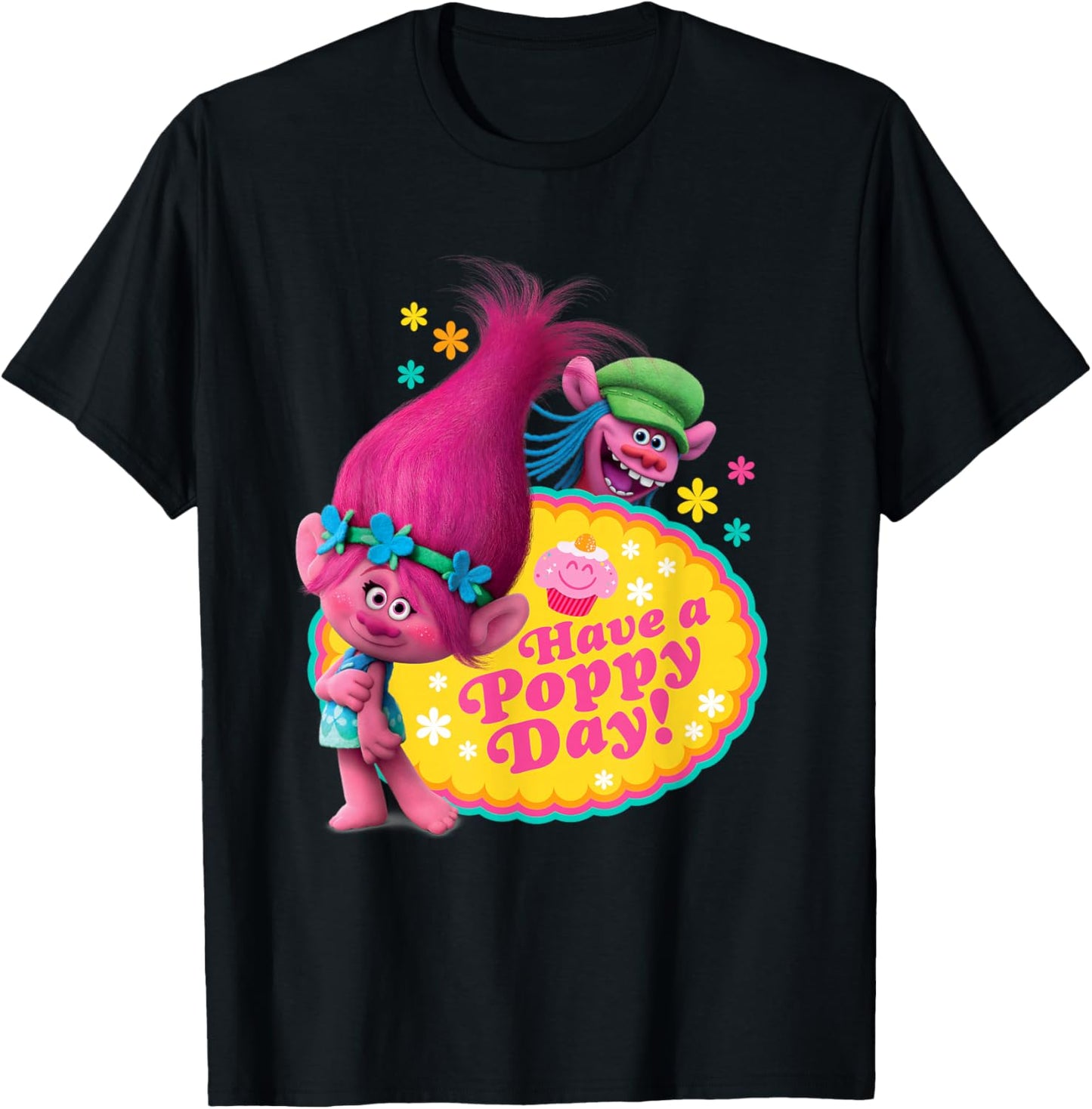 DreamWorks' Trolls Poppy and Cooper Happy Apparel | Premium Quality | Must-Have Style