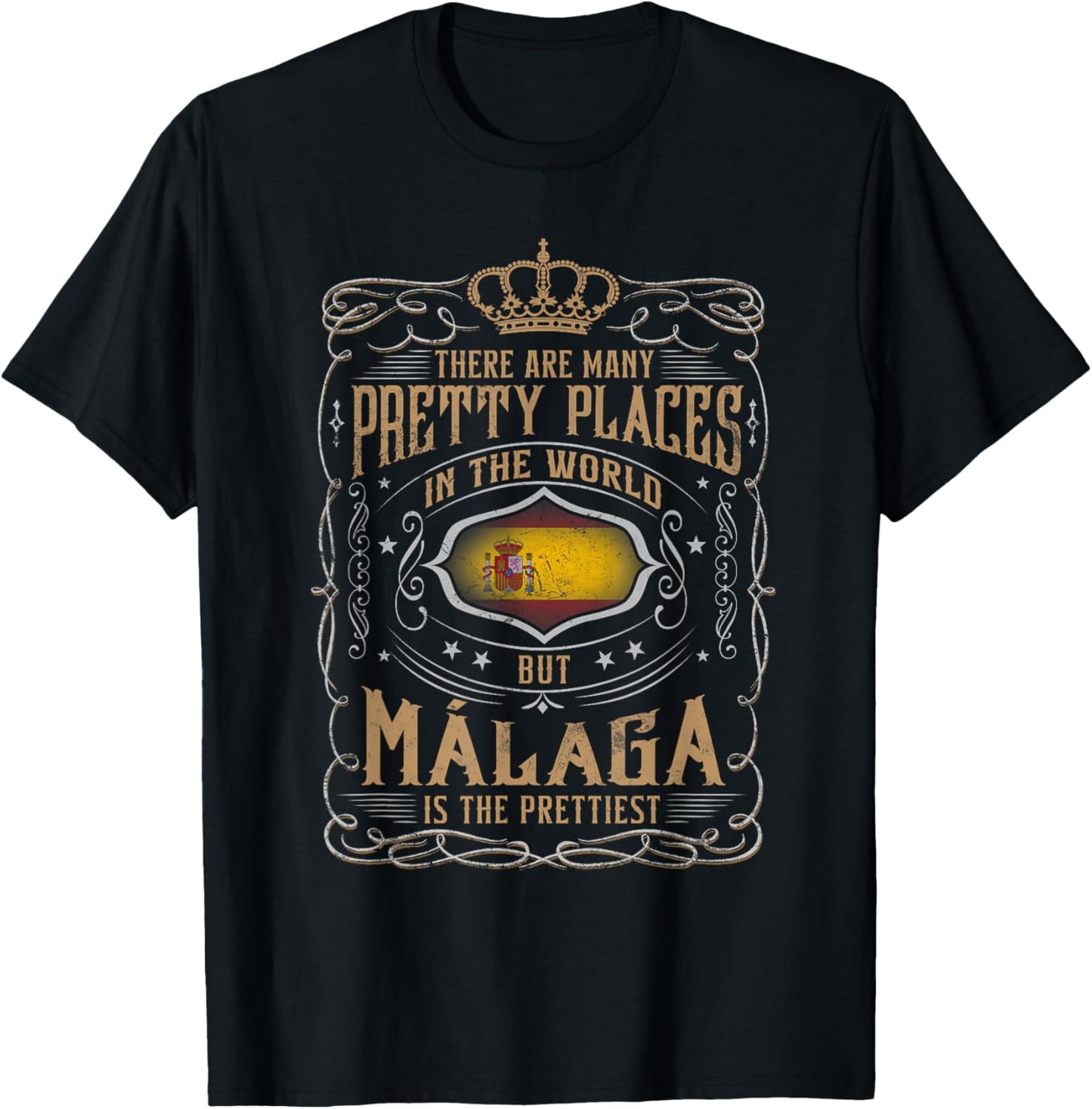 From all places I know, MALAGA is the prettiest Apparel | High Search Volume | Customer Favorite