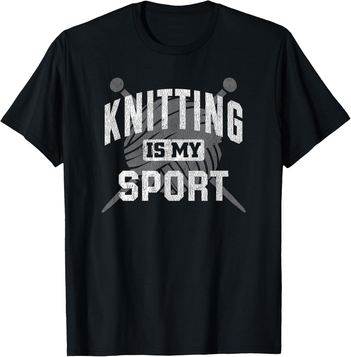 Knitting Is My Sport Funny Knitter Knit Yarn Knitting Lover Yarn Supply | Trending 2025 | Customer Favorite