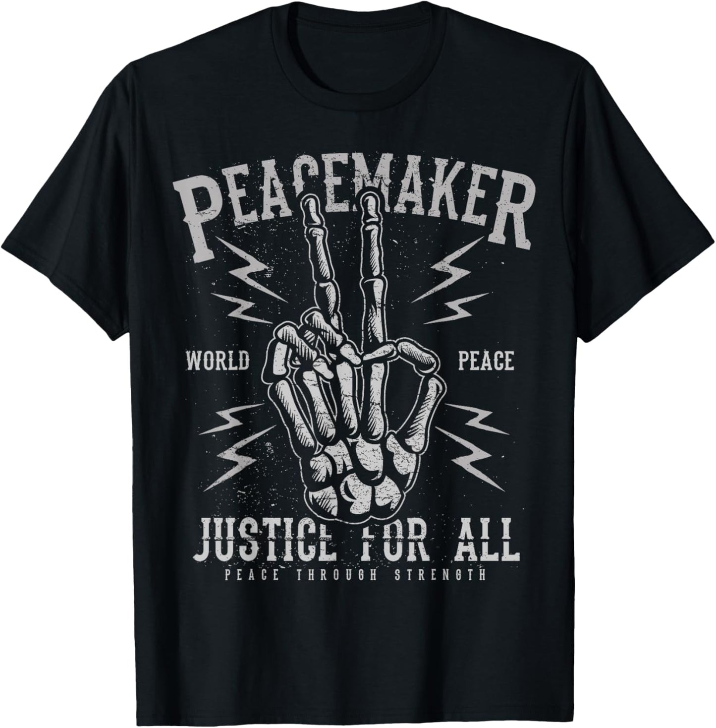Peace Maker T-shirt punk designed shirt T-Shirt | High Search Volume | Aesthetic Fit