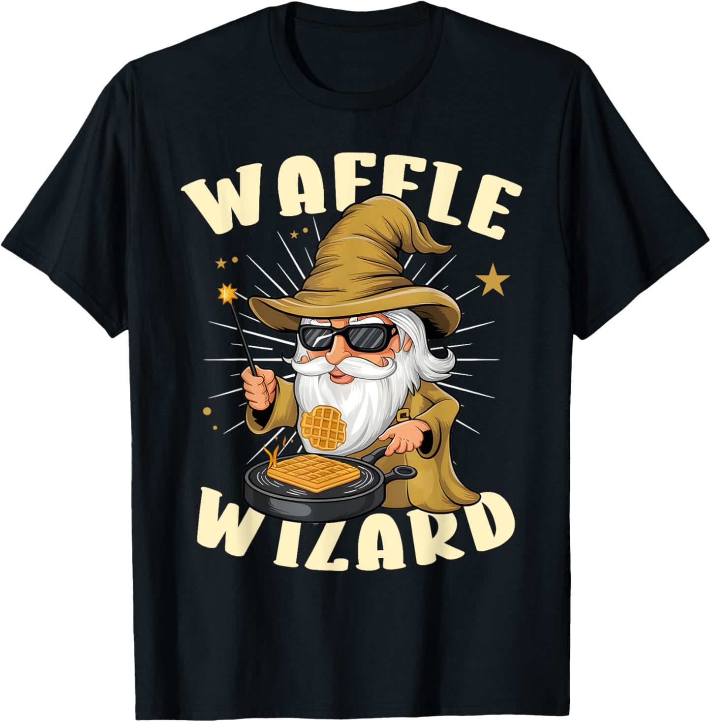 Waffle Wizard Making Breakfast With A Waffle Maker Waffles Apparel | Premium Quality | Must-Have Style