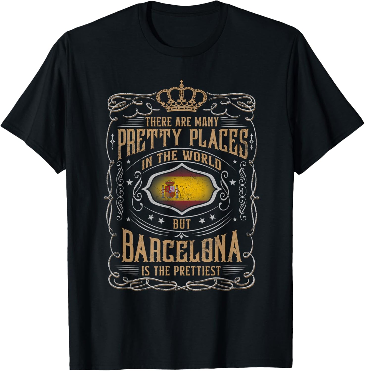 From all places I know, BARCELONA is the prettiest Apparel | Google Shopping Optimized | Customer Favorite
