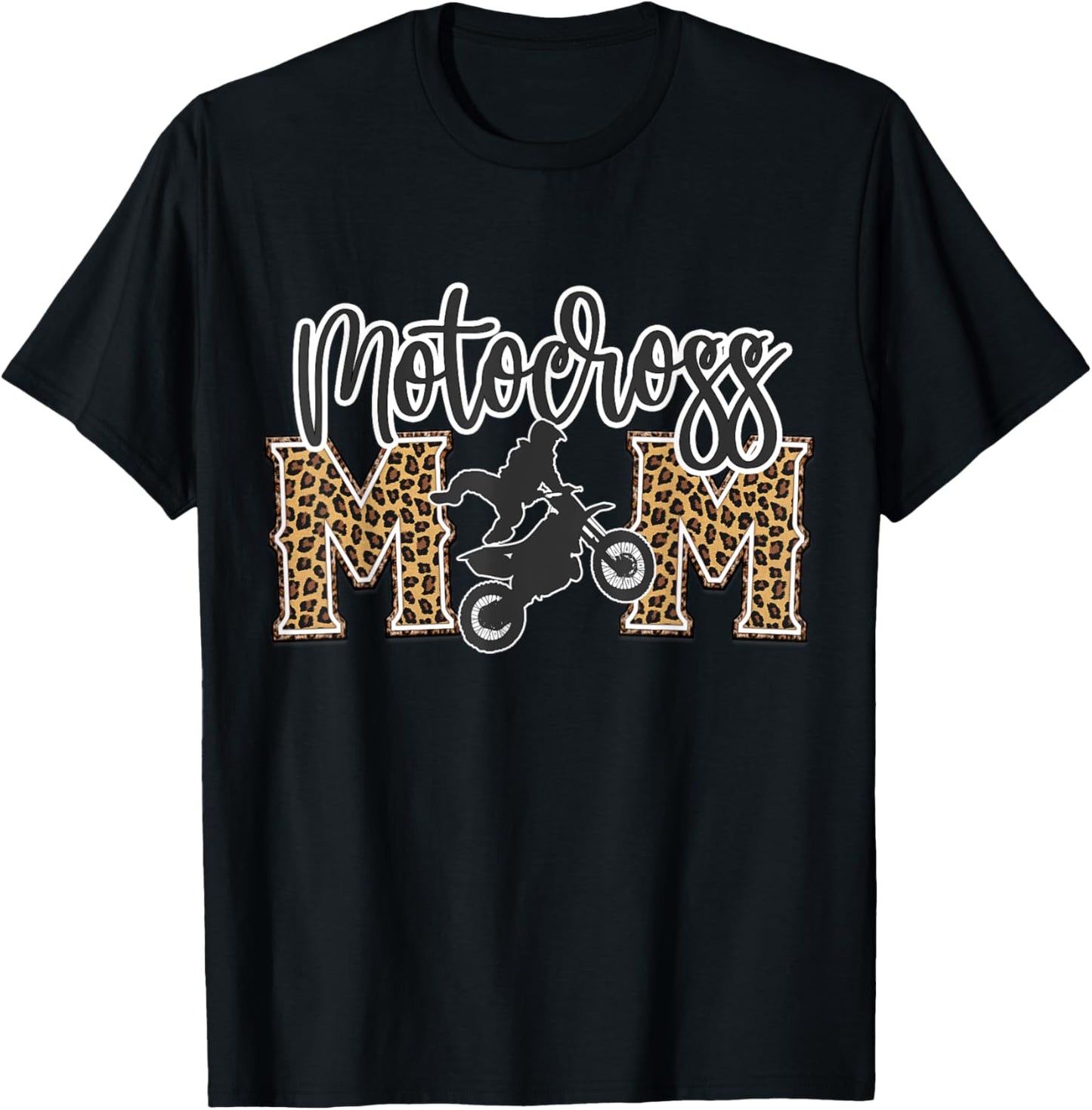 Cute Women s Motocross Moto Mom Leopard Cheetah Print Apparel High Search Demand Gift Ready
