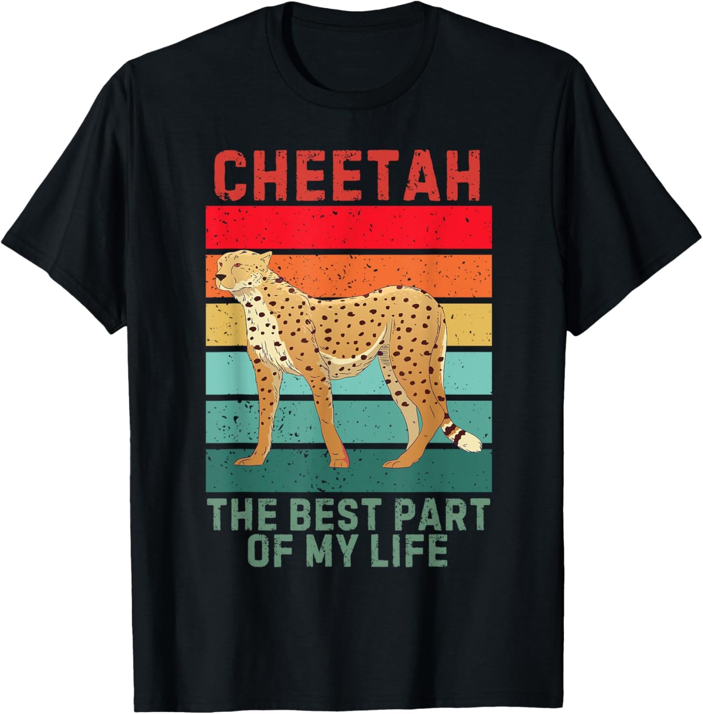 Vintage Cheetah The Best Part Of My Life Retro Cheetah Apparel High Search Demand Fan Favorite