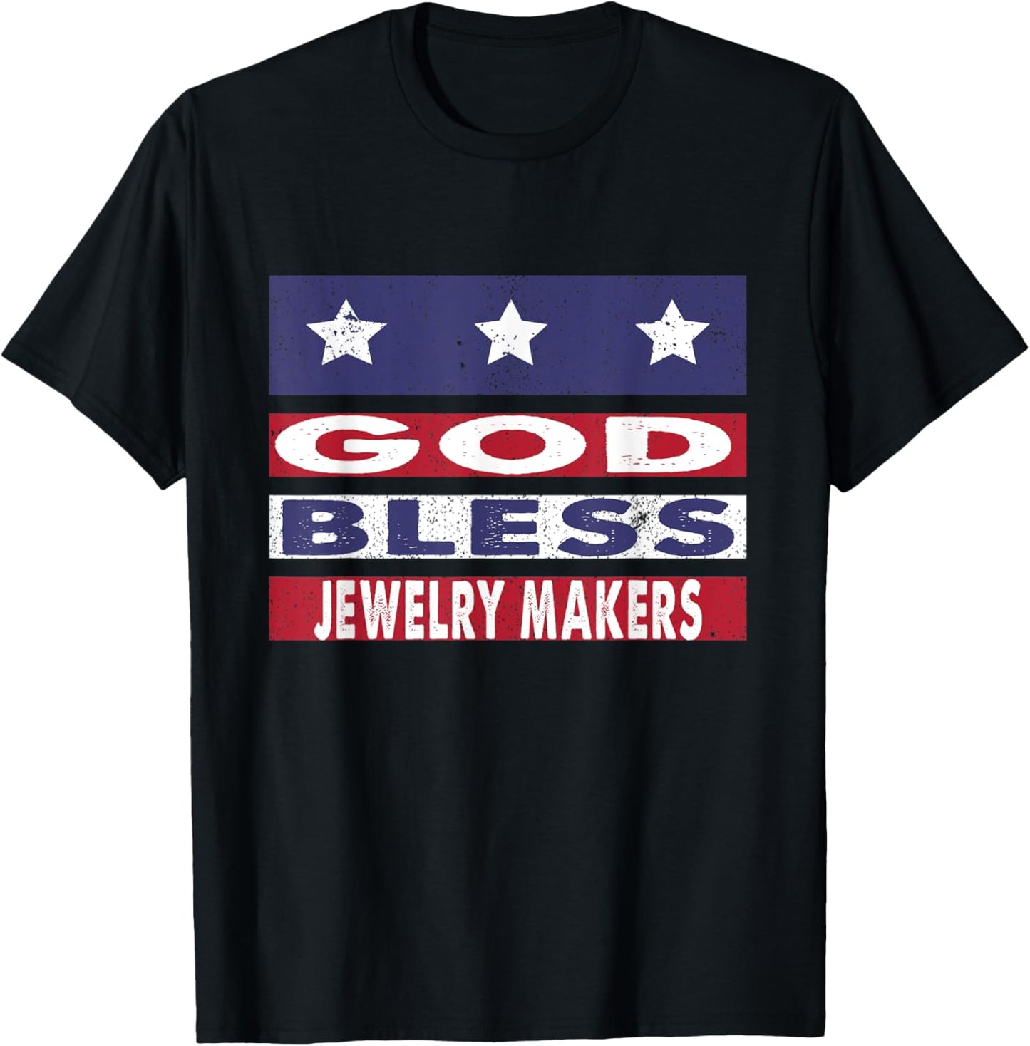 God Bless Jewelry Makers Patriotic Christian Apparel | Trending 2025 | Comfort Daily Wear