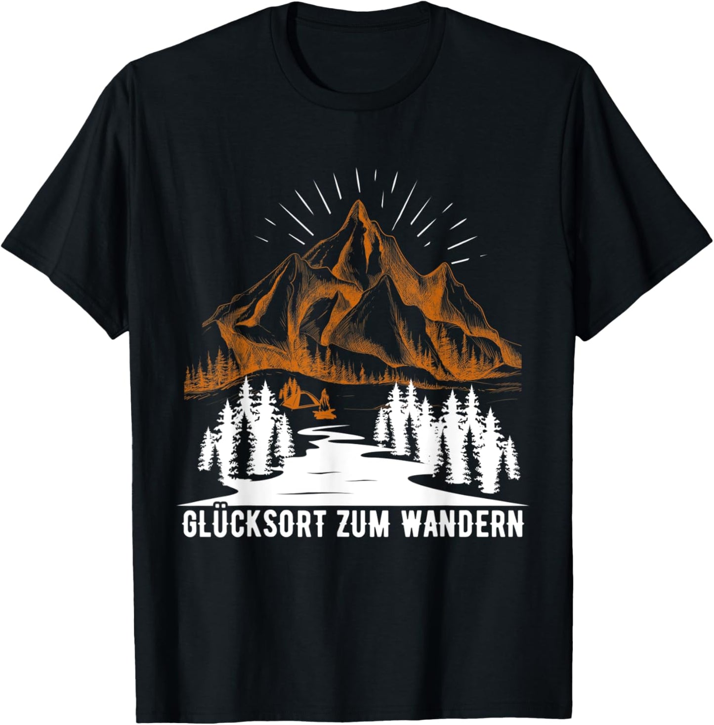 Hiking saying lucky place for hiking Apparel | High Search Volume | High CTR Boost