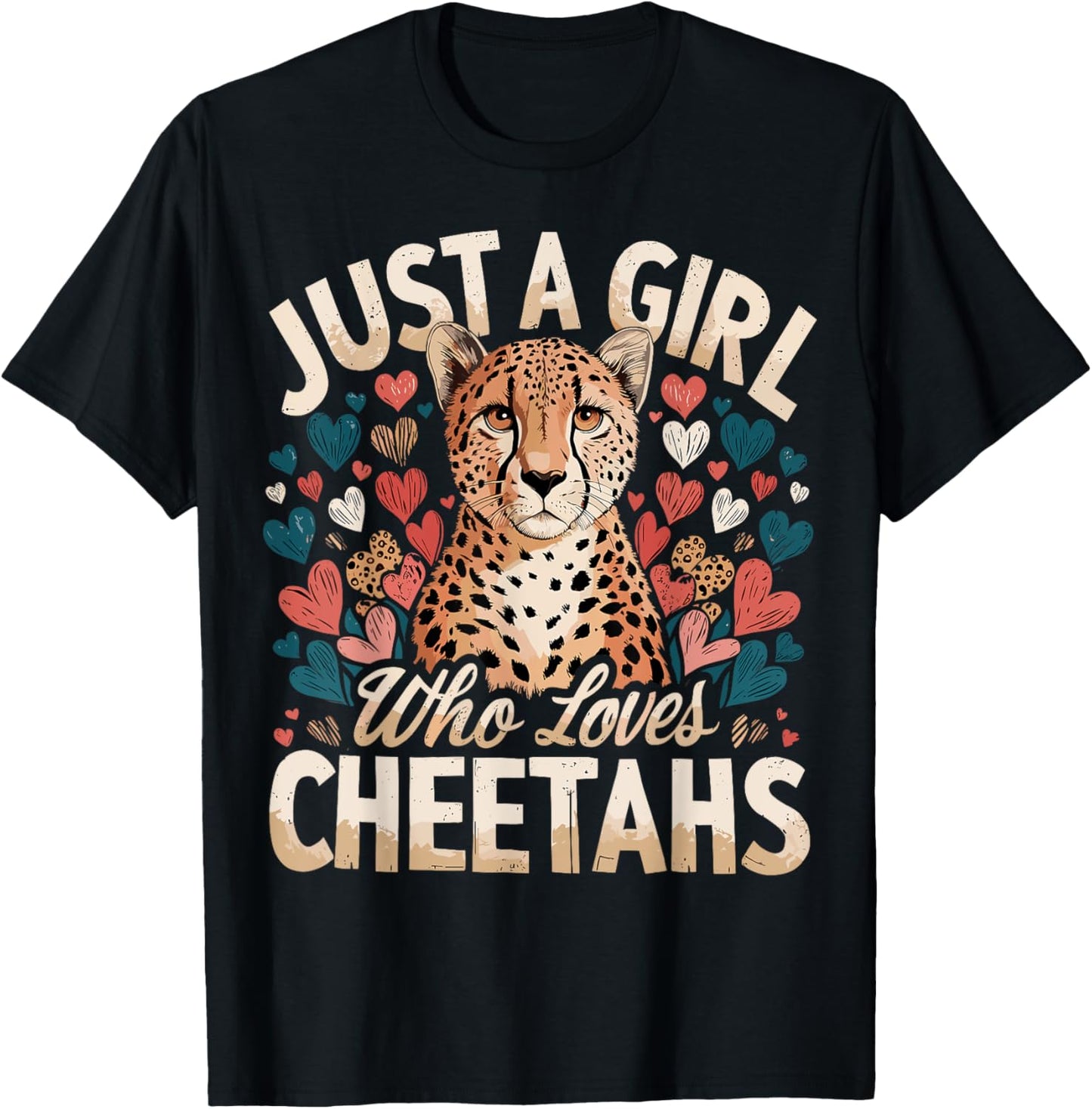Cheetah Just A Girl Who Loves Cheetahs Apparel Viral TikTok Find US Top Pick