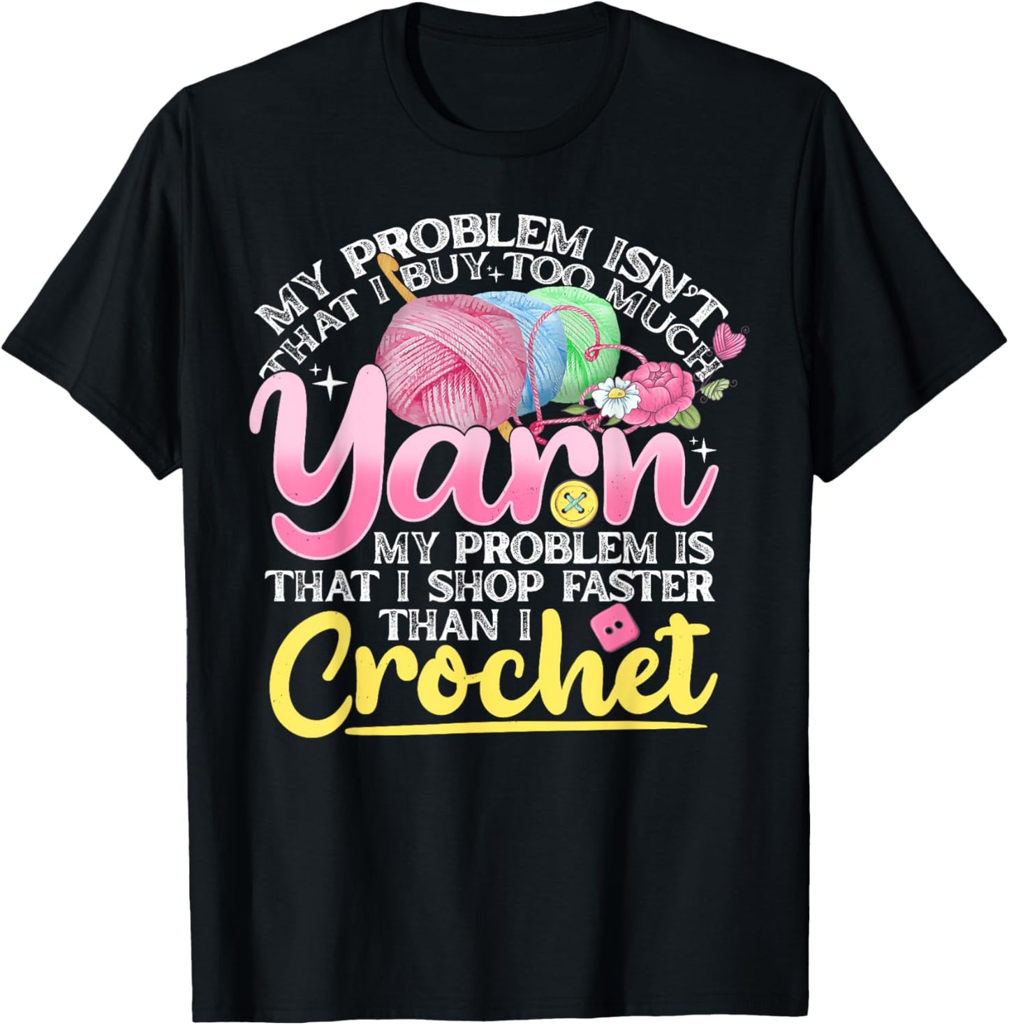 Funny Crochet Crocheting Funny Yarn Knitting Funny Knitter Yarn Supply | Premium Quality | Customer Favorite