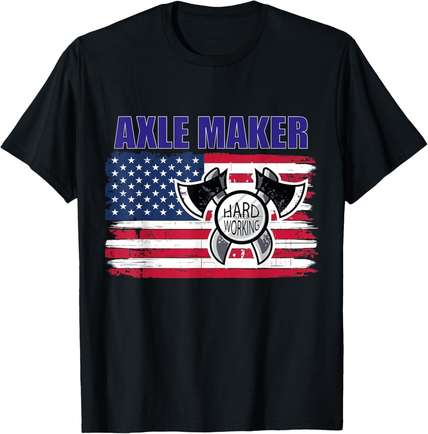 Axle Maker Patriotic US Flag T-Shirt for Women Kids Men T-Shirt | Trending 2025 | Must-Have Style