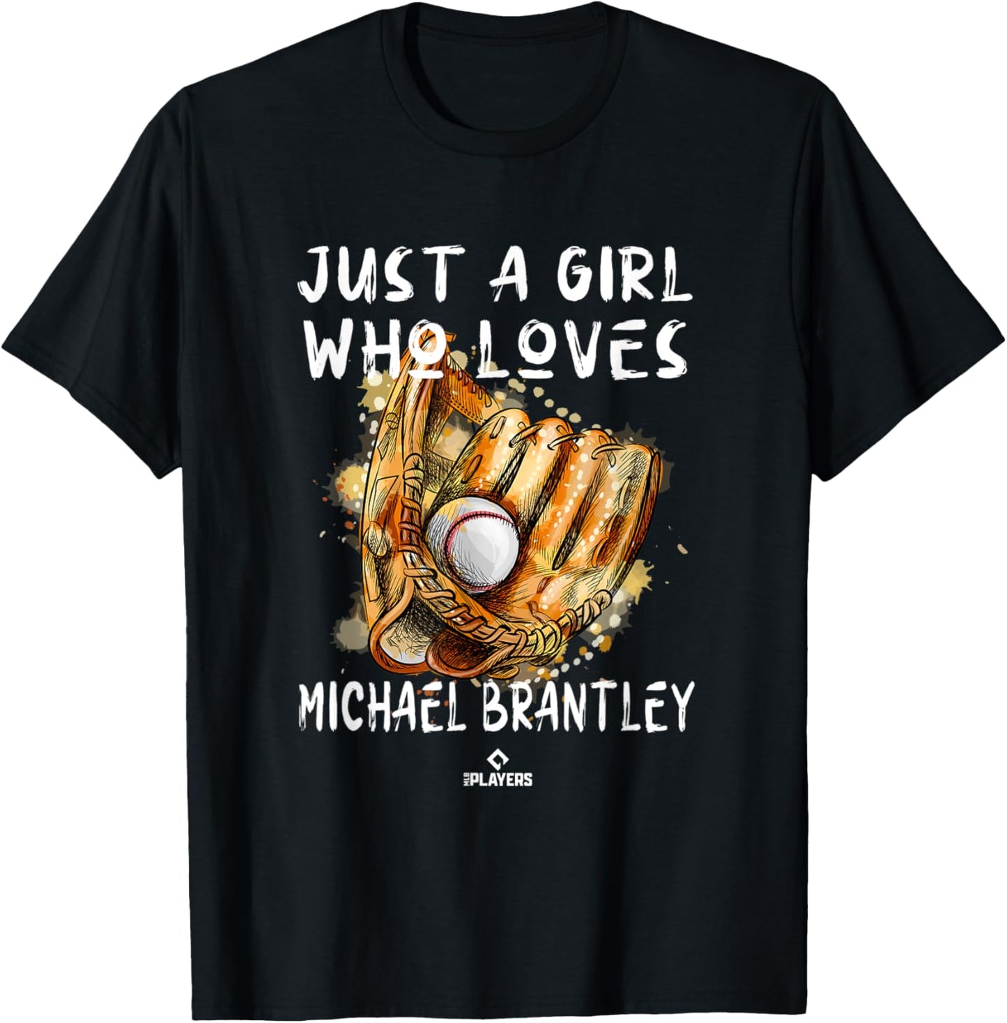 A Girl Who Loves Michael Brantley Houston MLBPA Apparel | US Best Seller