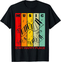 Music is My Happy Place Music Lover Artist Keyboards Piano Apparel | Top Conversion Title | High CTR Boost