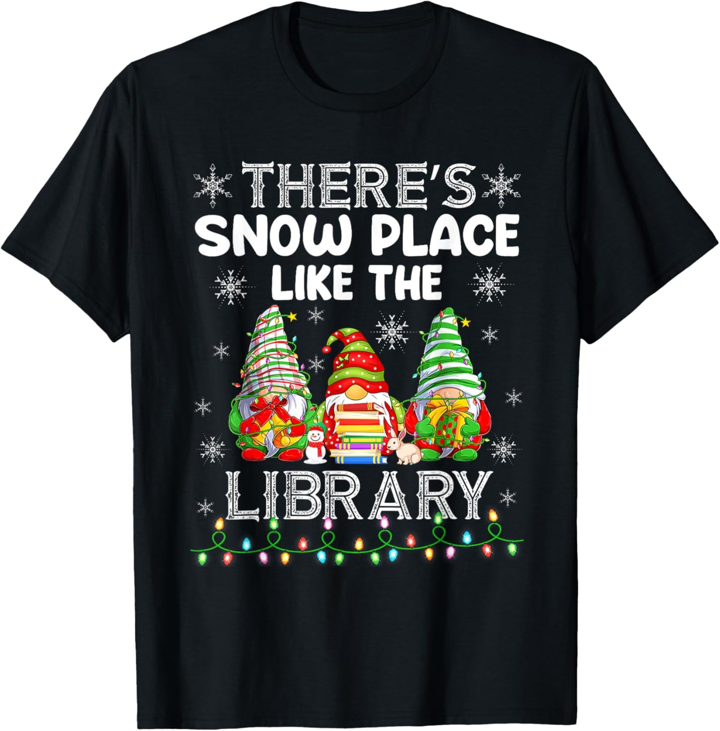There's Snow Place Like The Library Librarian Christmas Boy Apparel | Top Conversion Title | Aesthetic Casual Look