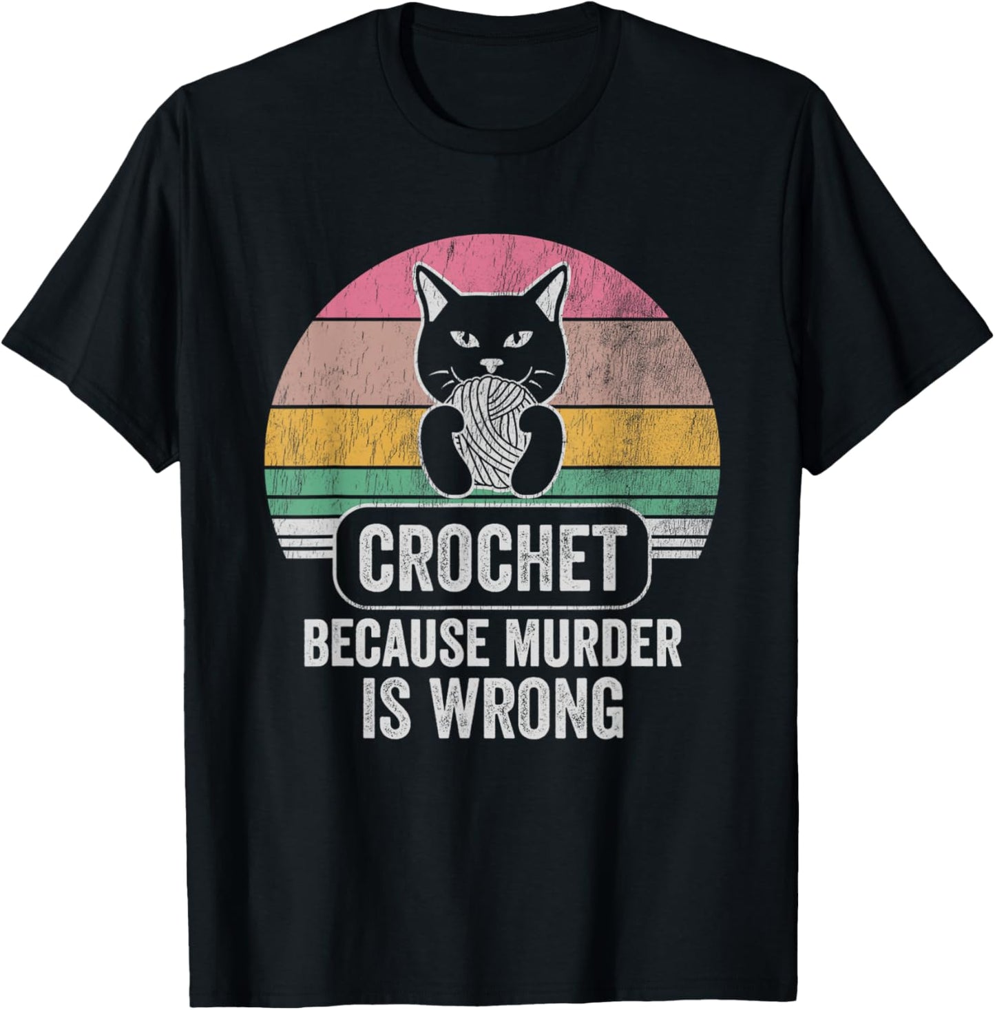 Crochet Because Murder Is Wrong Cat Yarn Yarn Supply | Top Rated | Customer Favorite