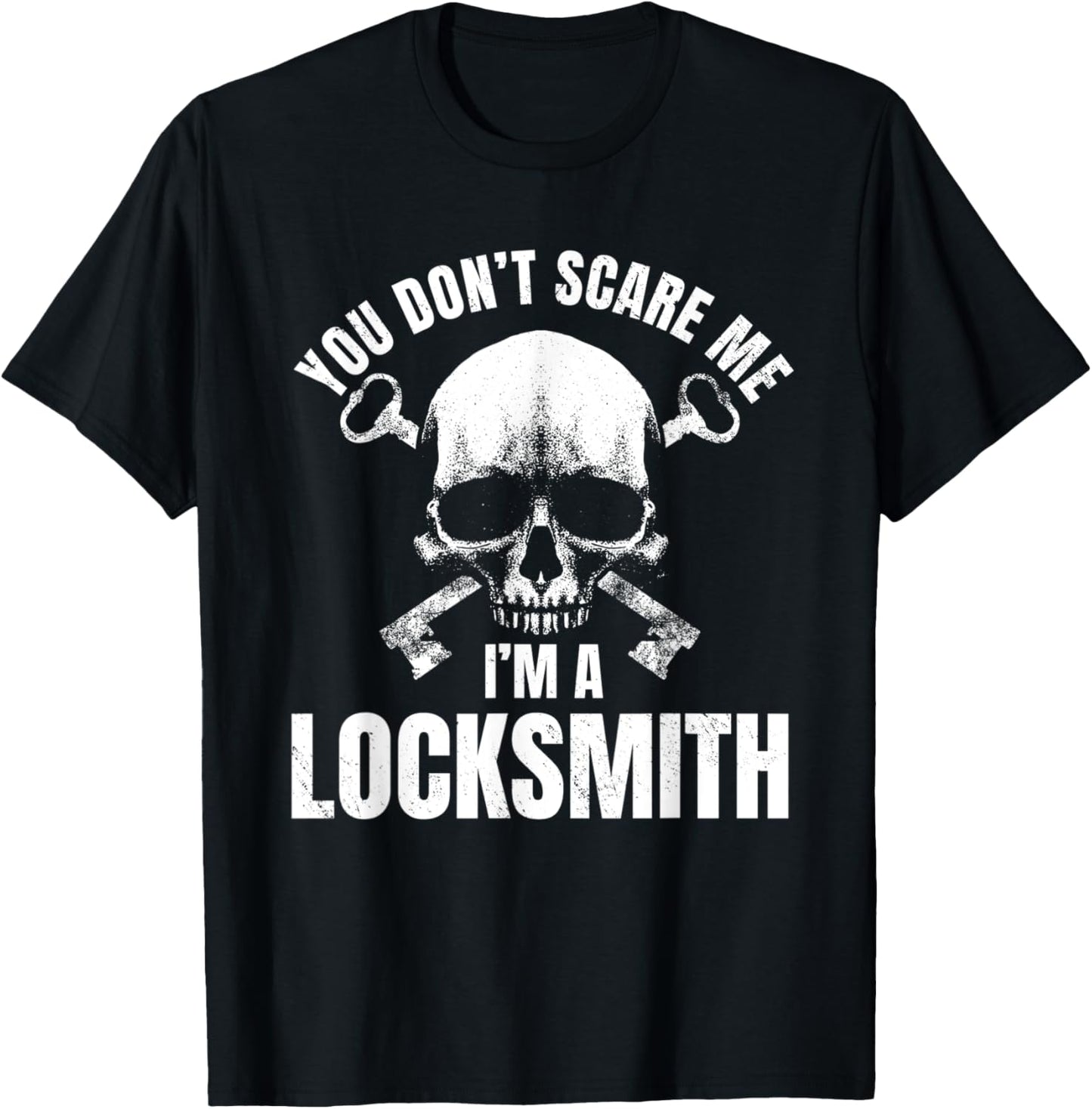 Locksmith Skull Key Maker Lock Technician Locksmithing Apparel | Premium Quality | Aesthetic Fit