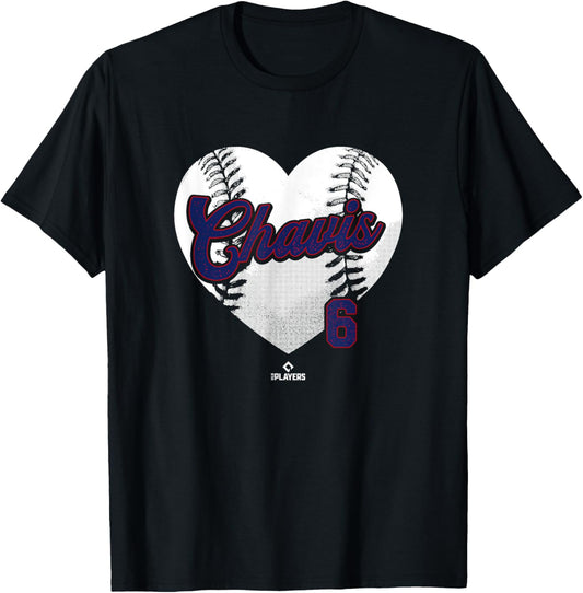 Baseball Heart Michael Chavis Washington MLBPA Apparel | Everyday Casual Wear