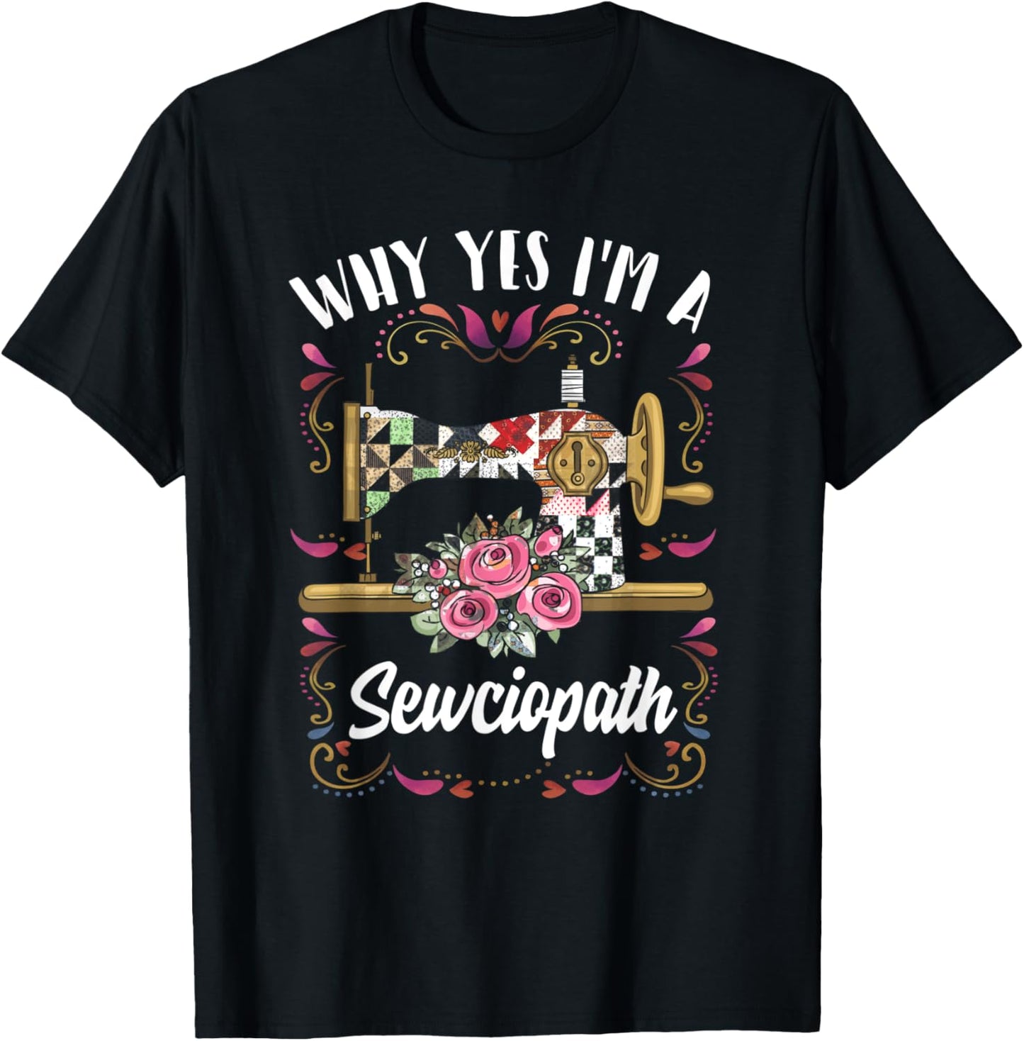 I'm A Sewciopath Sewing Lover Funny Yarn Knitting Sewing Yarn Supply | Trending 2025 | Perfect for Crafters