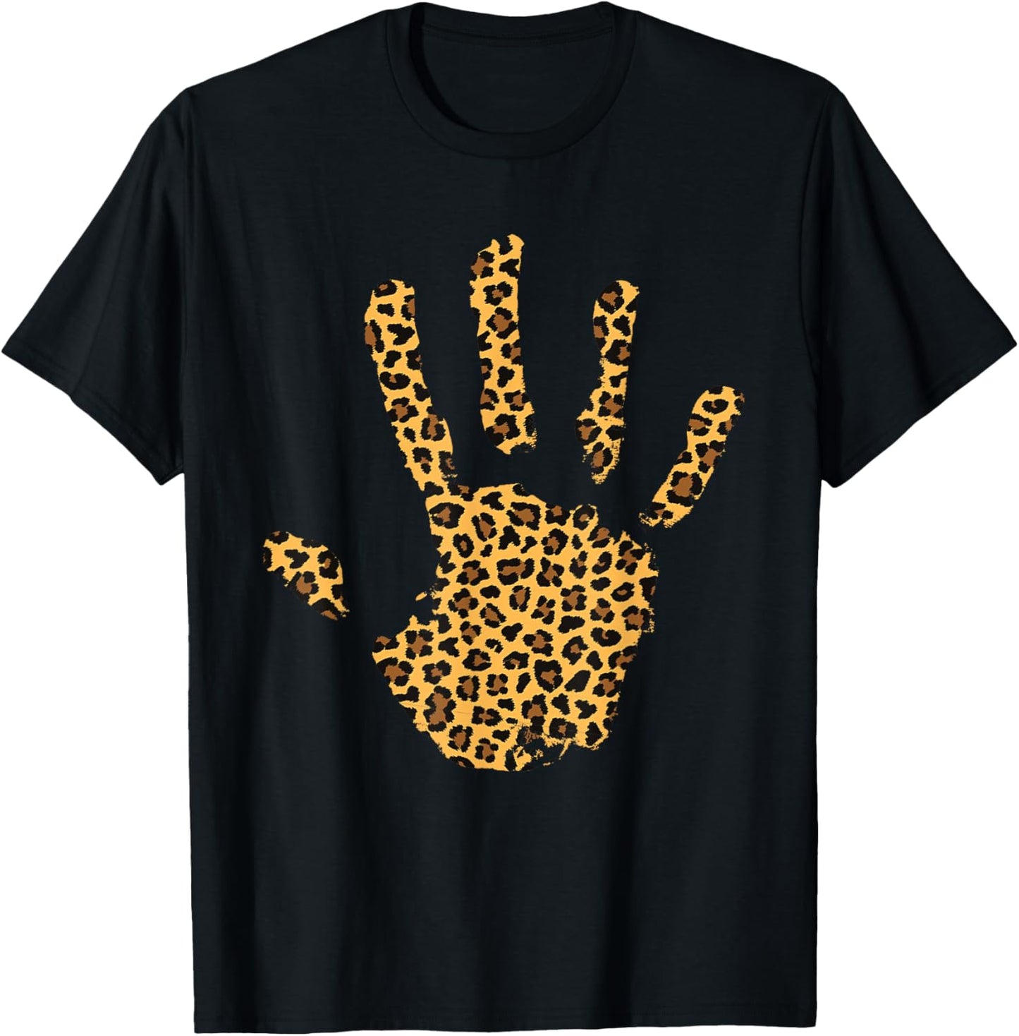 Palm Leopard Hi 5 Cheetah Hand Print Apparel Viral TikTok Find Best Seller Look