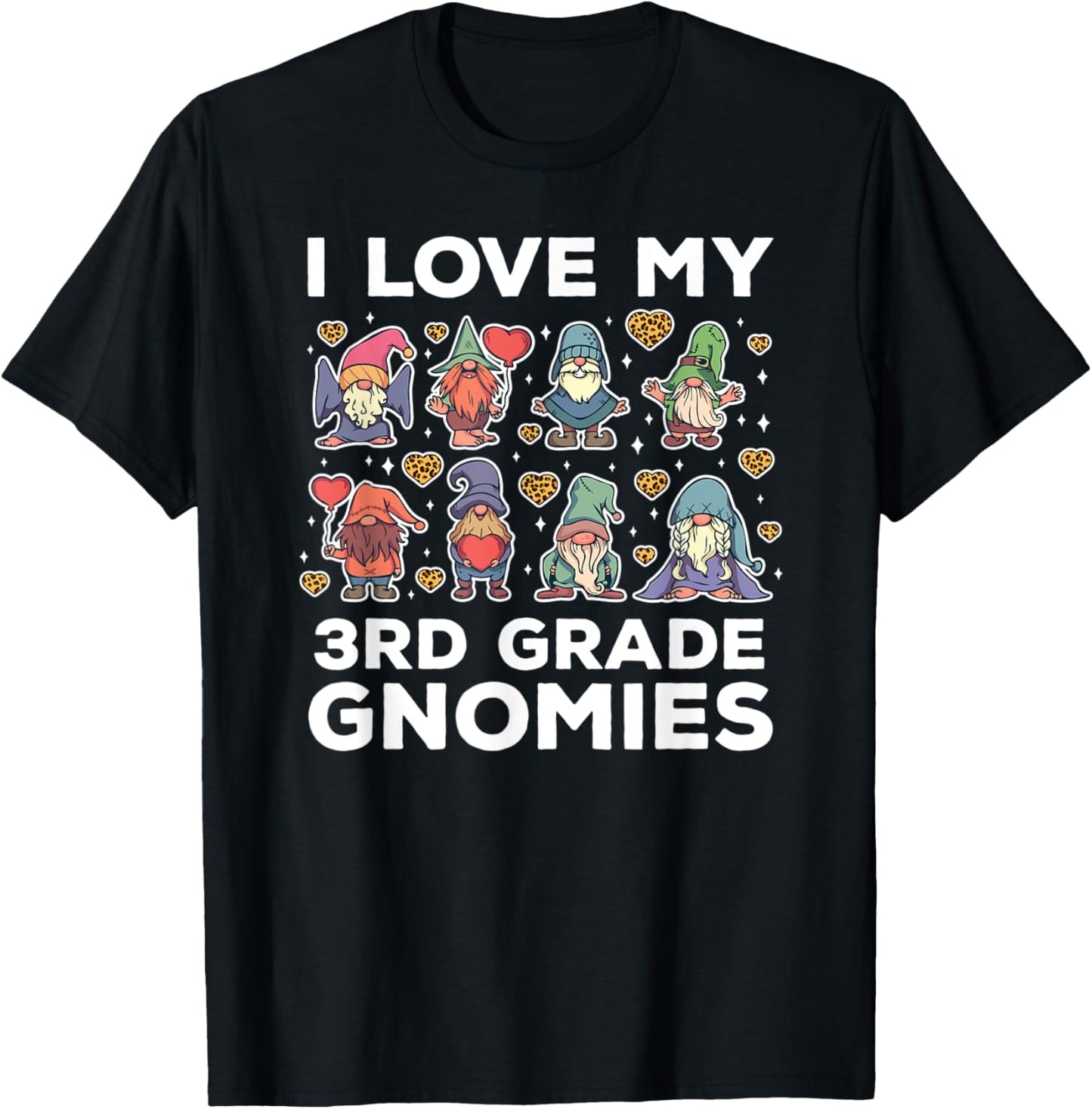Valentines Day 3rd Grade Teacher I love My Gnomes Apparel Trending US Everyday Wear