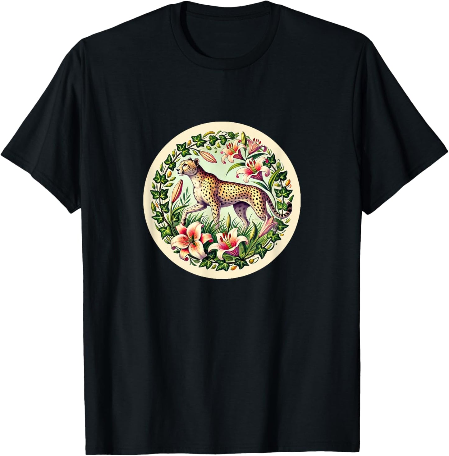 Cheetah illustration cute cheetahs Apparel High Search Demand Everyday Wear