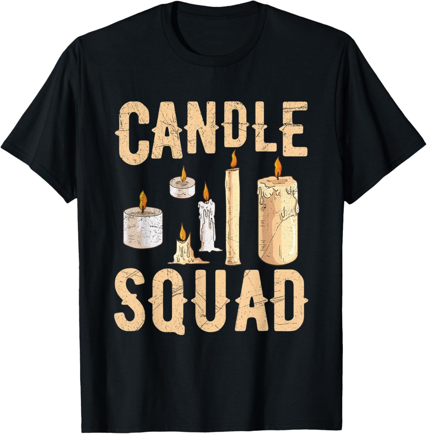 Candle Squad Design for a Candle Maker Apparel | US Viral Style | Must-Have Style