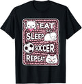 Eat Sleep Soccer Repeat Boys Girls Kids Soccer Lover Outfit Apparel Viral TikTok Find US Top Pick