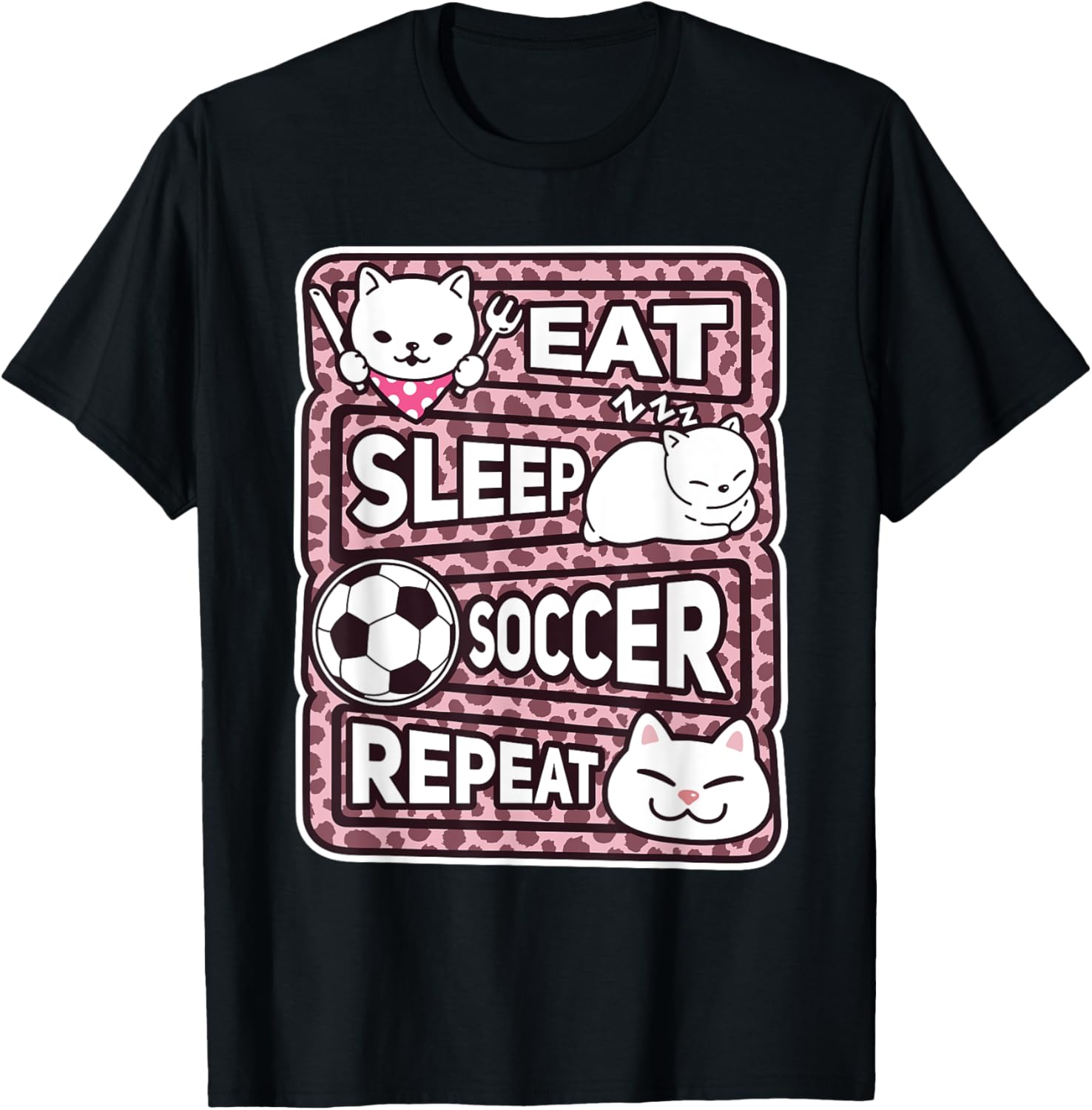 Eat Sleep Soccer Repeat Boys Girls Kids Soccer Lover Outfit Apparel Viral TikTok Find US Top Pick