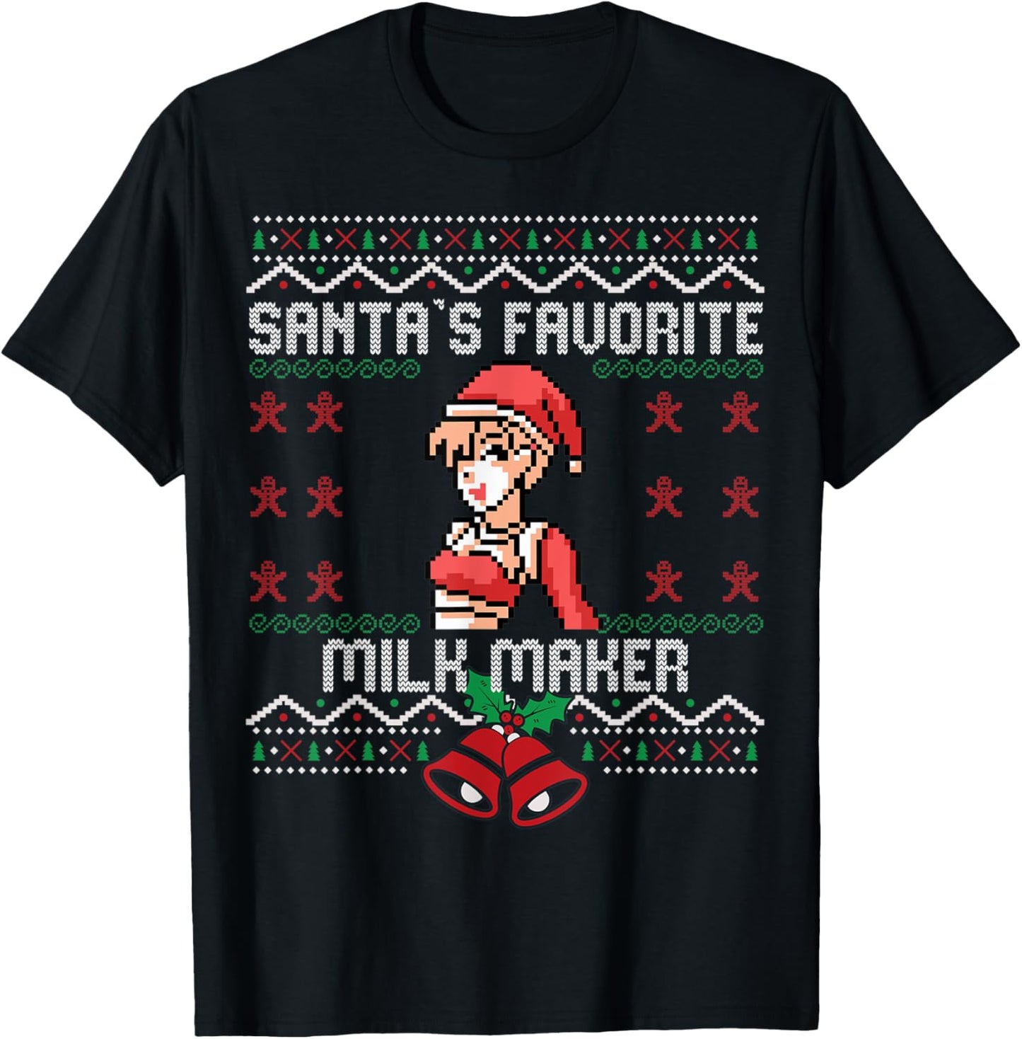 SANTA u2019S favorite milk maker Ugly sweater Christmas Sweater | Best Seller Pick | Comfort Daily Wear