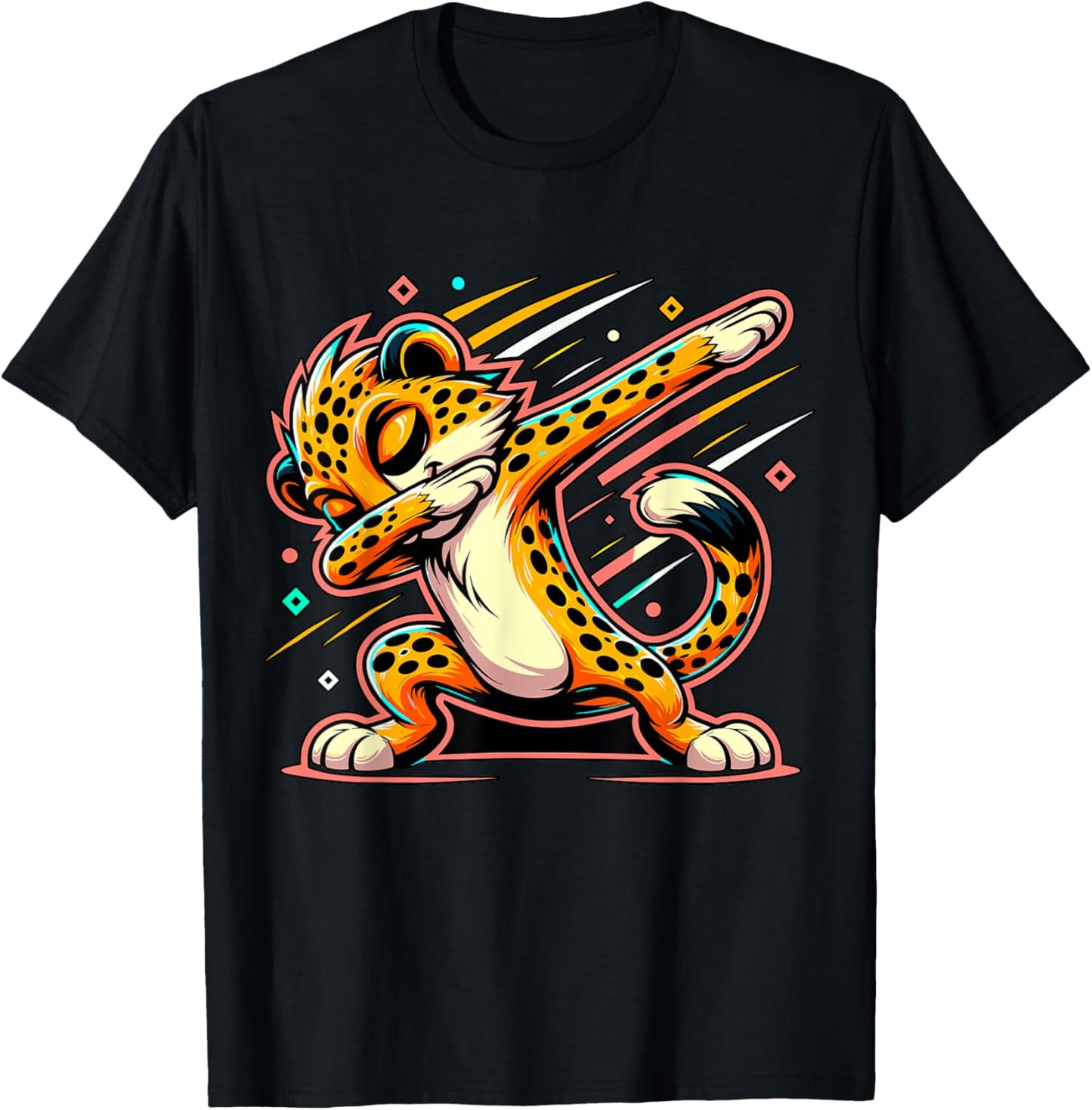 Dabbing Cheetah Apparel Comfort Fit Gift Ready