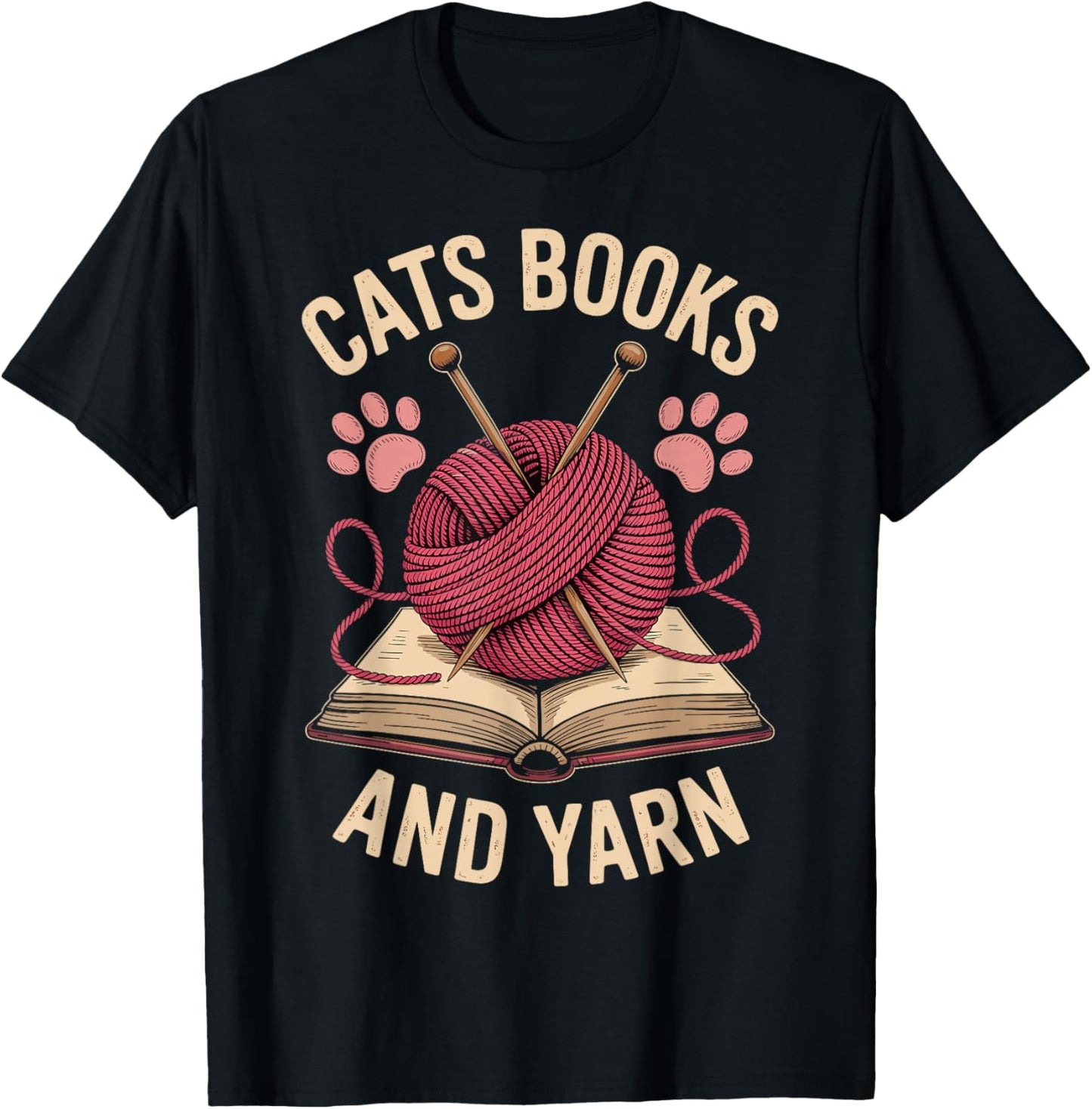 Cats Books And Yarn Funny Knitting Yarn Supply | Premium Quality | High CTR Title