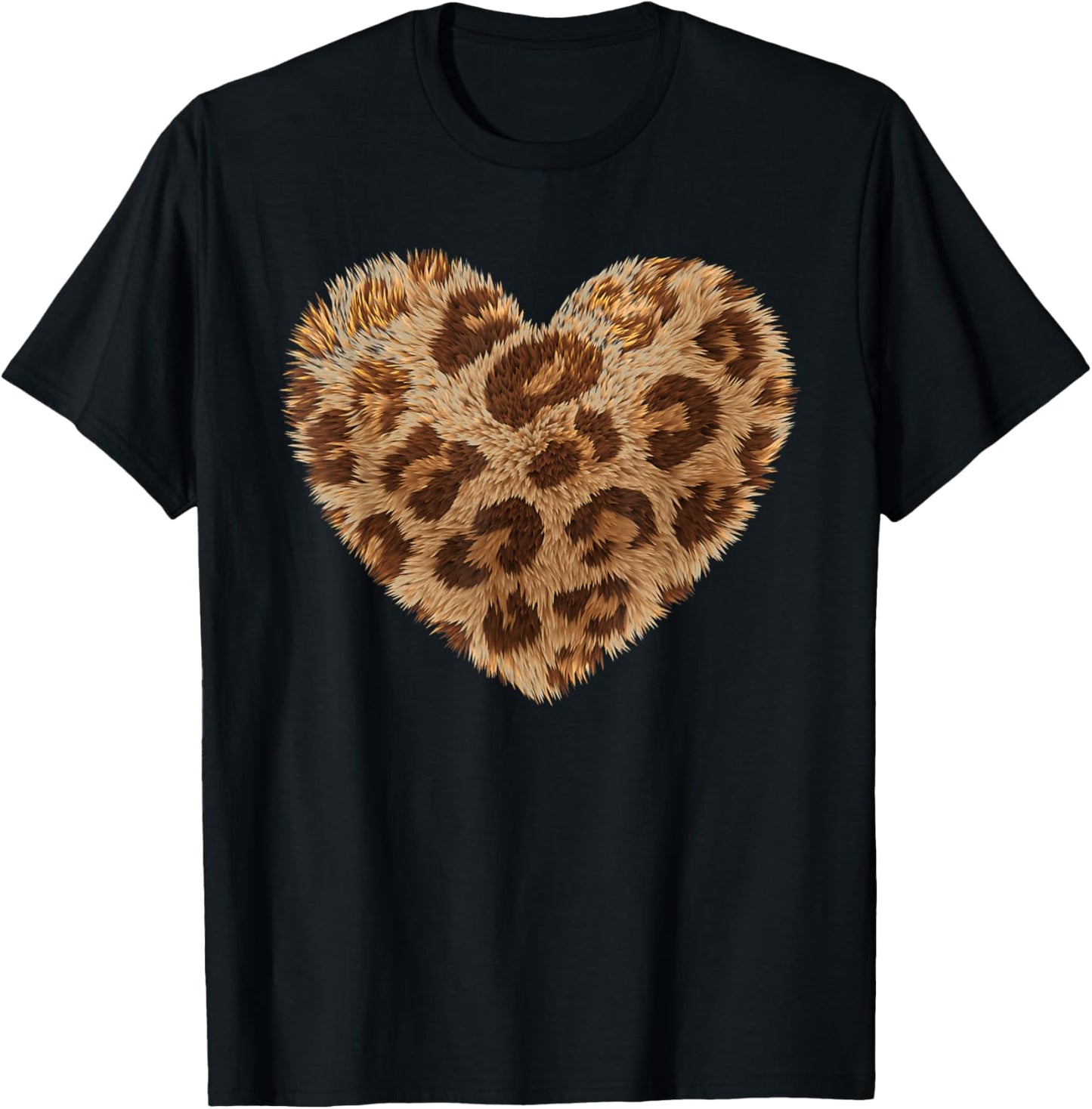 Leopard Cheetah Heart girls animal Print Apparel Trending US Fan Favorite