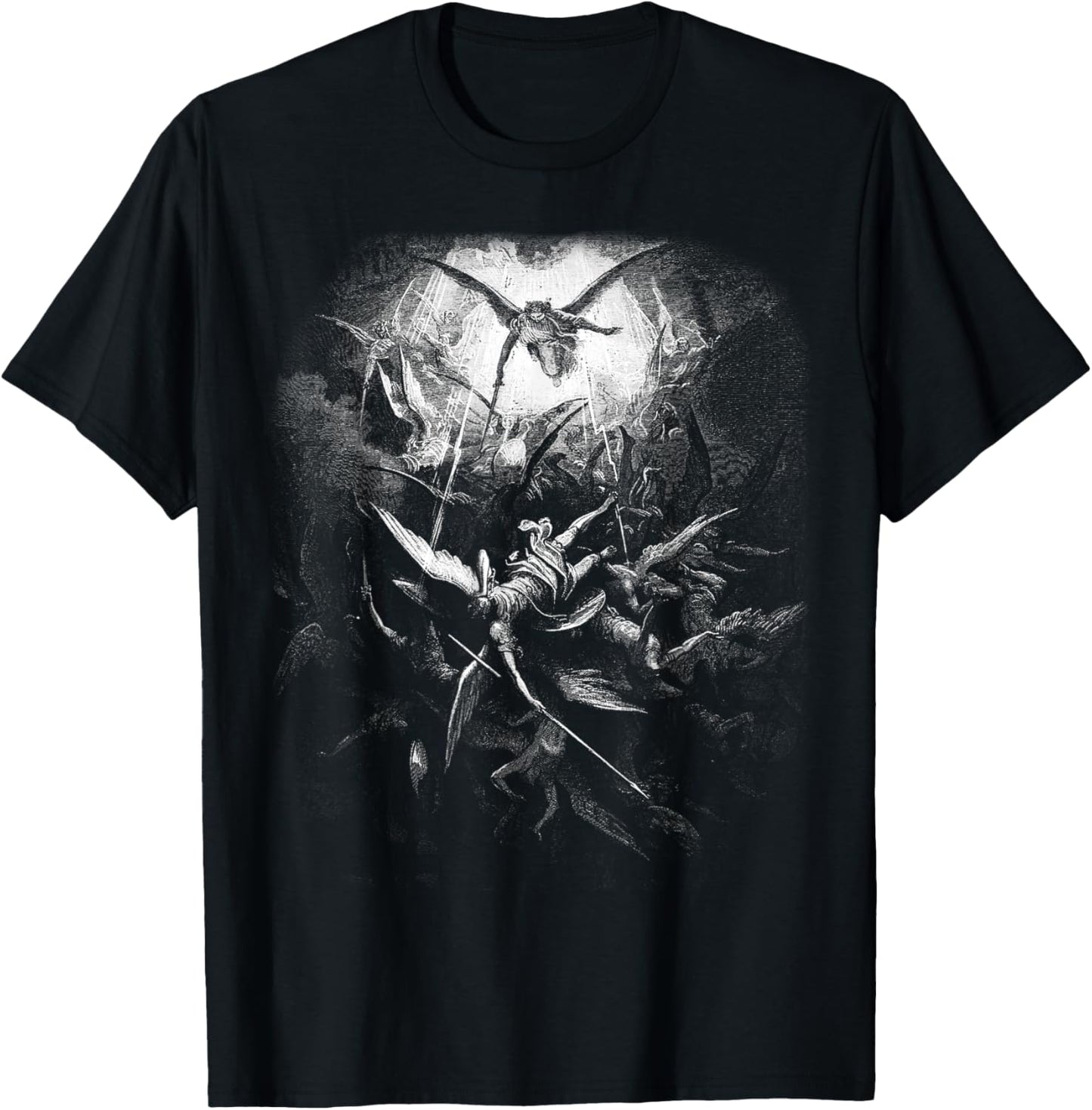 Gustave Dore - Michael Drives All Fallen Angels 1866 Apparel | Premium Quality