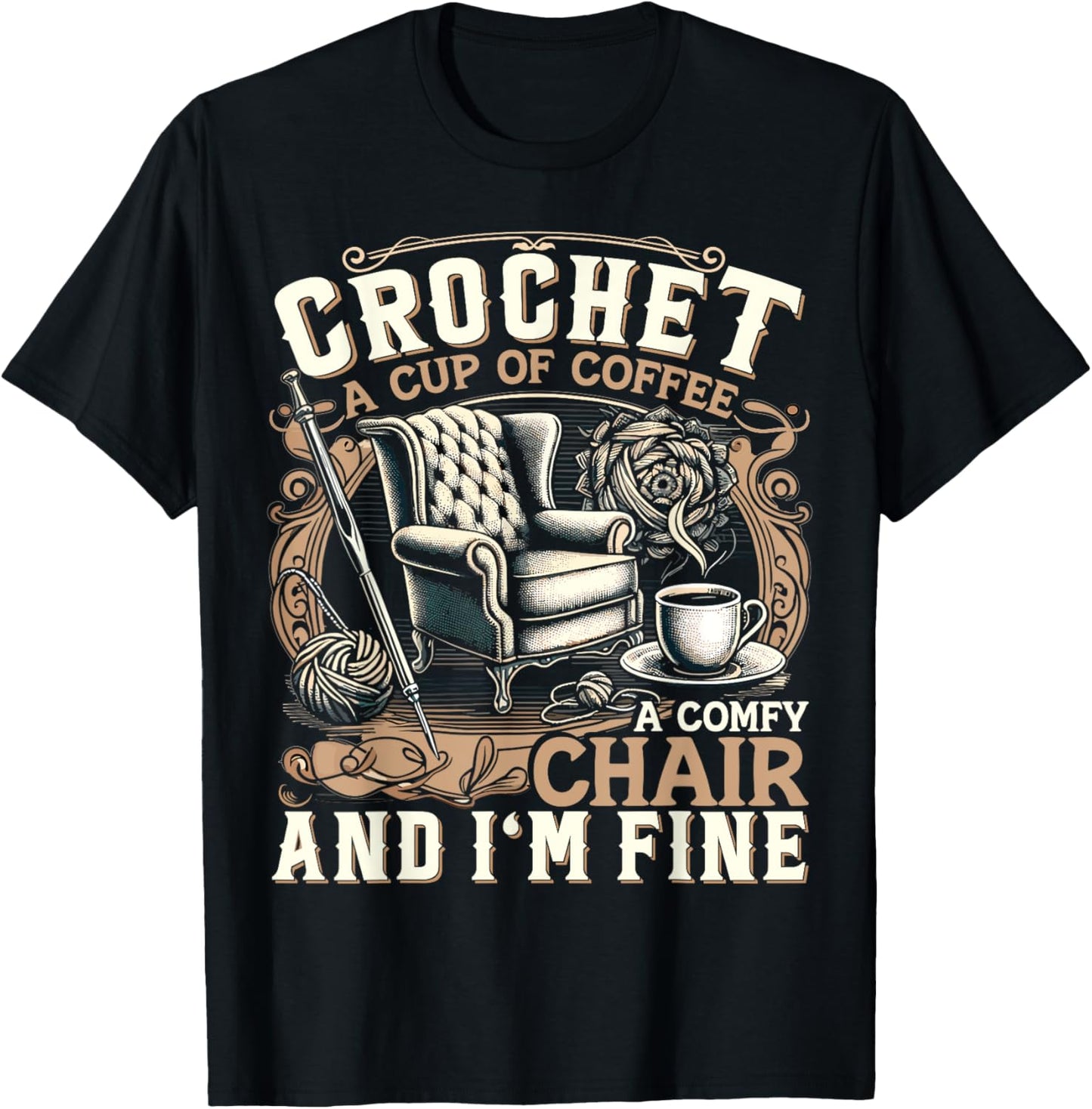 Crocheter Coffee Crocheting Yarn Crochet Yarn Supply | Viral US Pick | High CTR Title