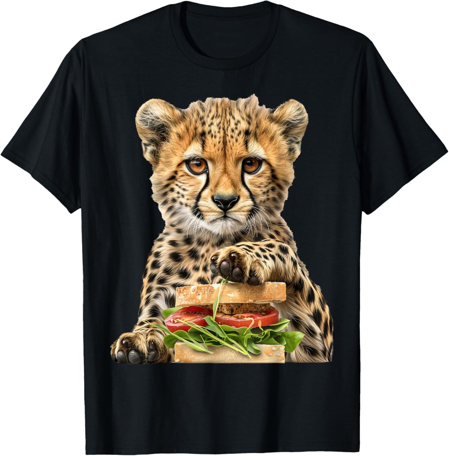 Cheetah Sandwich Apparel Comfort Fit Best Seller Look