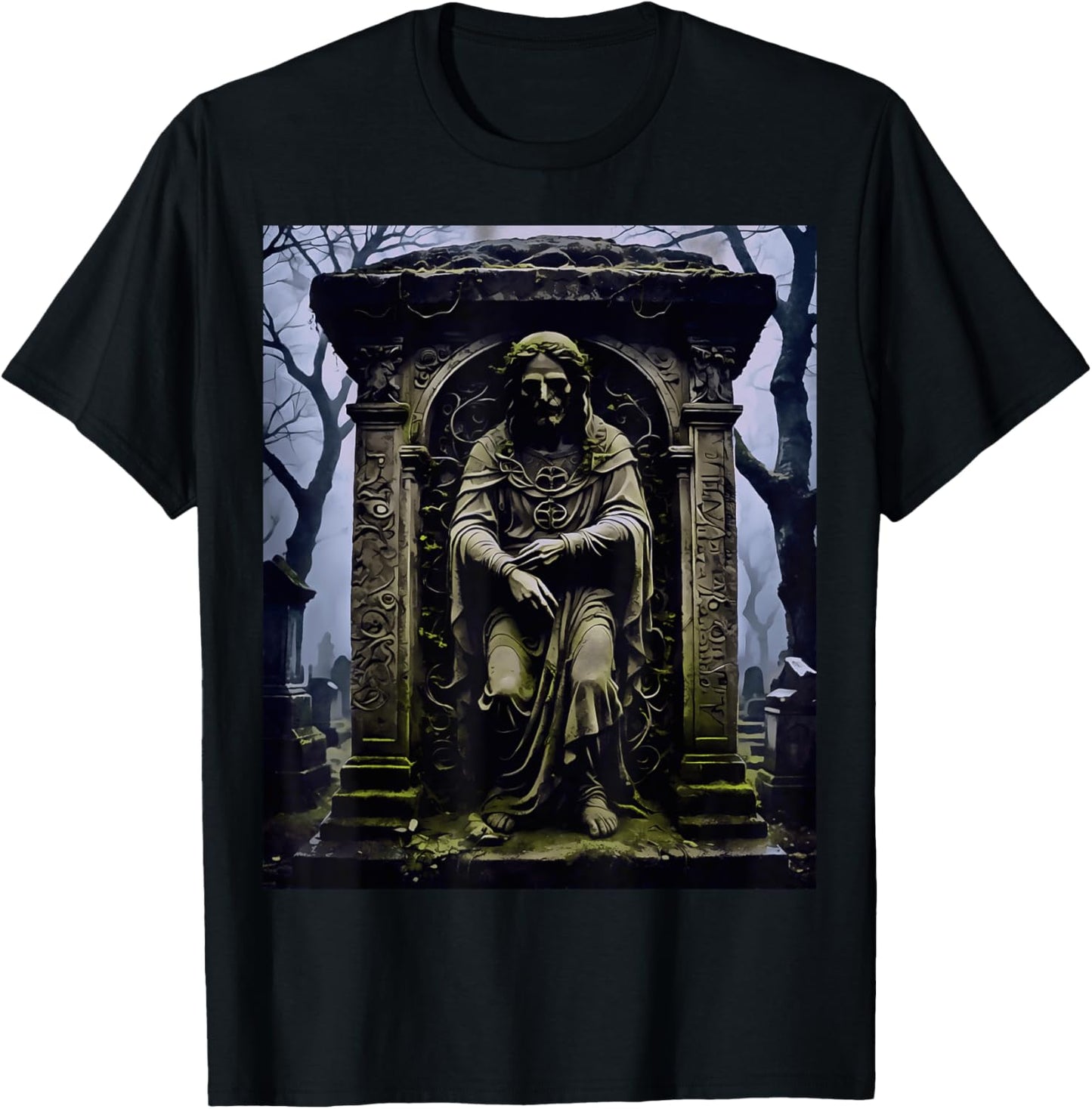 Gothic Tomb And Final Resting Place Dark Art Apparel | High Search Volume | Customer Favorite