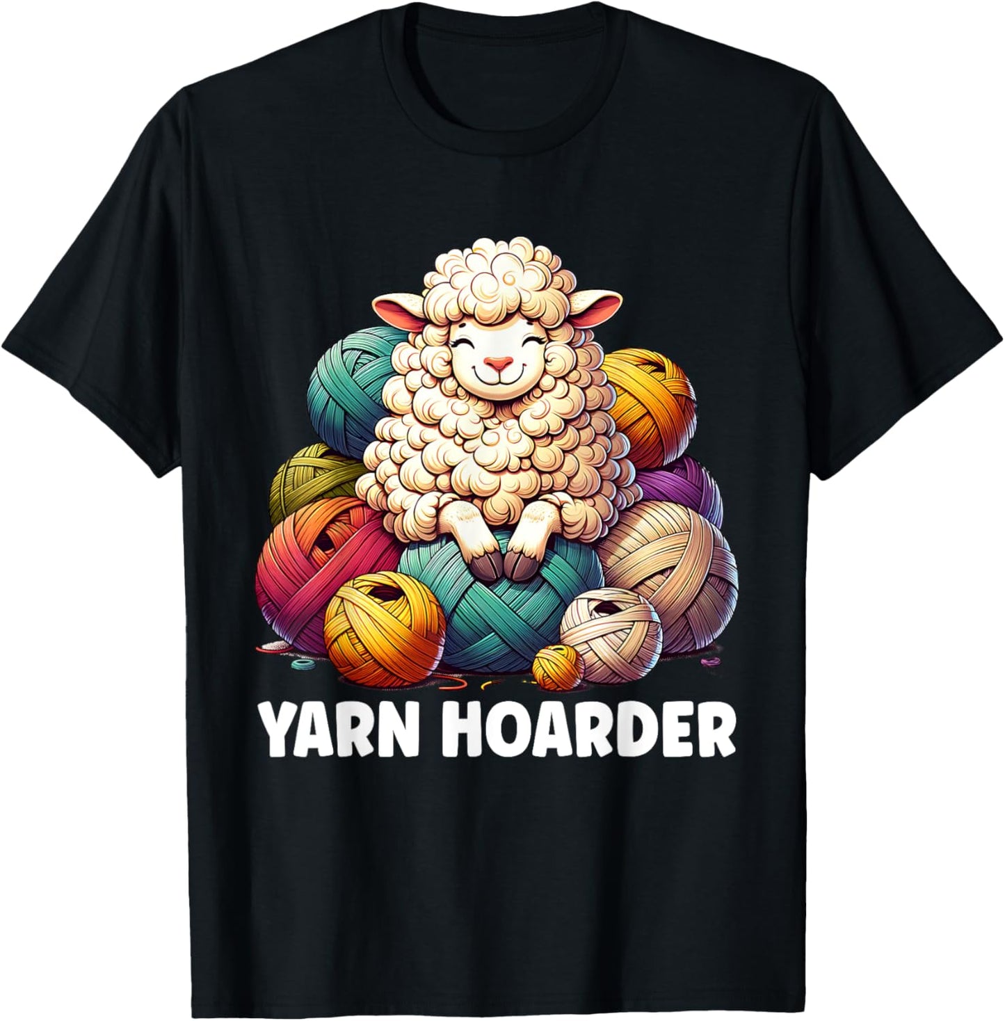 Wool Lover Handmade Crochet Sheep Yarn Hoarder Knitting Yarn Supply | Trending 2025 | Best Seller Choice
