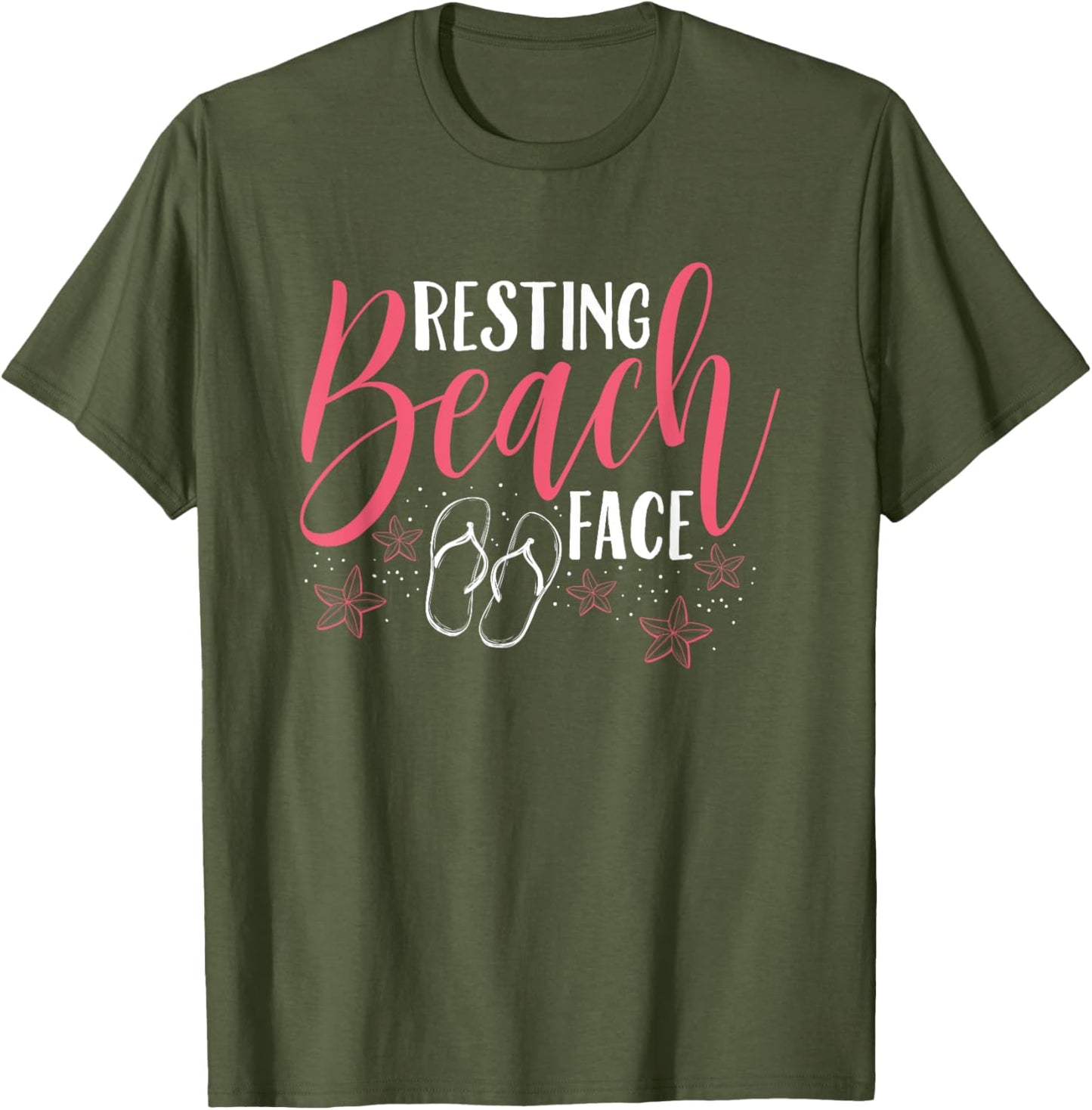 Summer Beach Scene Shirts Resting Beach Face Tee T-Shirt for Men Women Kids T-Shirt | Top Conversion Title | Top Rated Comfort