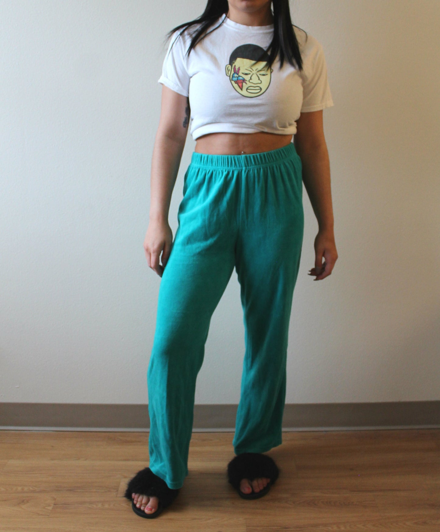 Vintage Velour Teal Pant loungewear Active Wear Petite Graphic Tee – Cozy Vibes · Great Gift For Fans