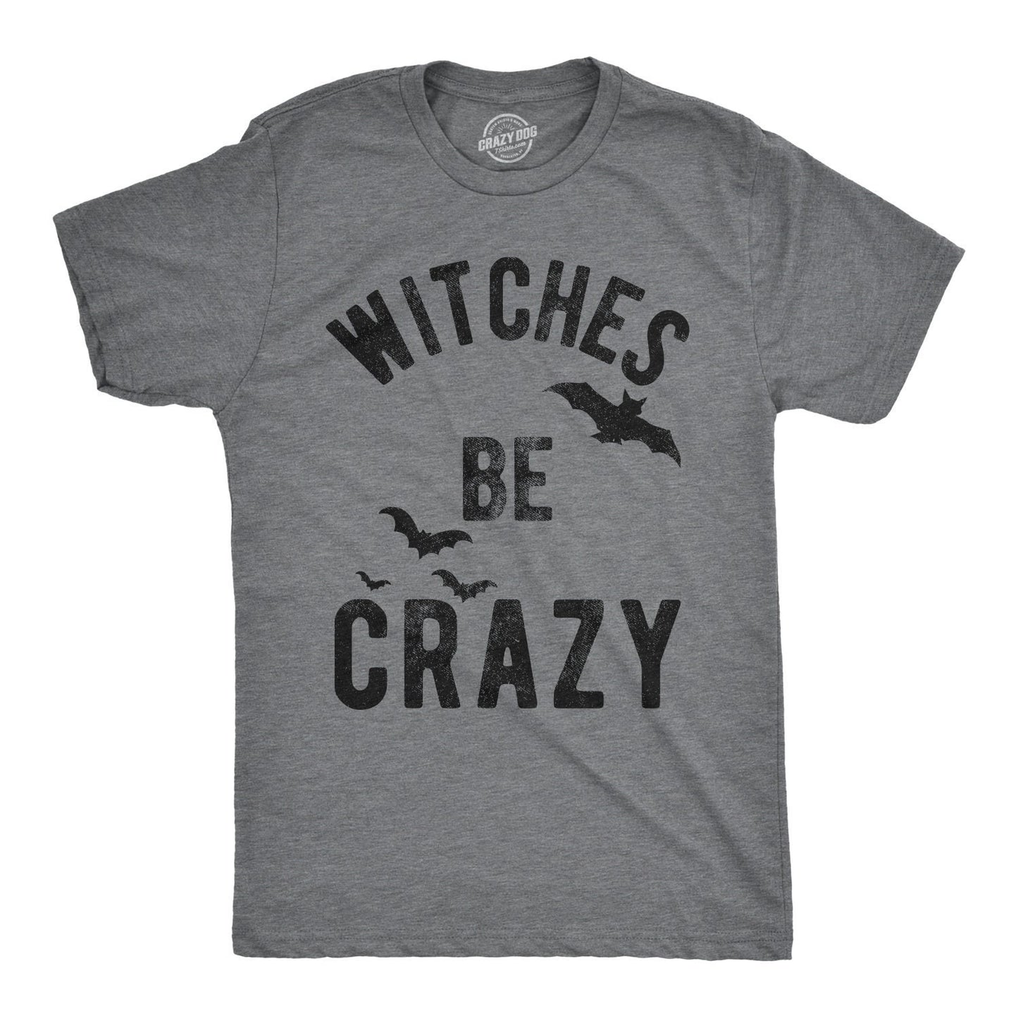 Witches Be Crazy T Shirt Bat Witch T shirt Halloween Shirt Mens Funny Halloween Shirt Halloween Costume Ideas Witch Shirt Men Graphic Tee – Feel-Good Design · Perfect For Daily Wear