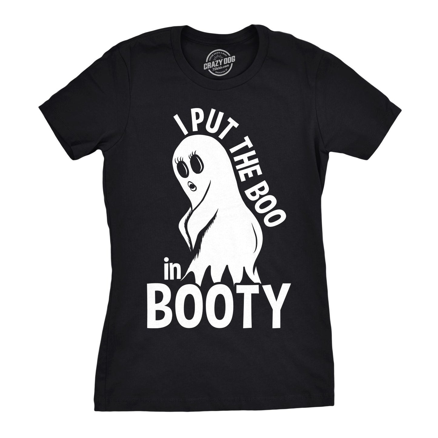 Halloween Ghost Shirts Funny Halloween Shirts Ladies I Put The Boo in Booty Funny Ghost shirts Funny Halloween Costumes Graphic Tee – Warm & Stylish · High-Quality Print
