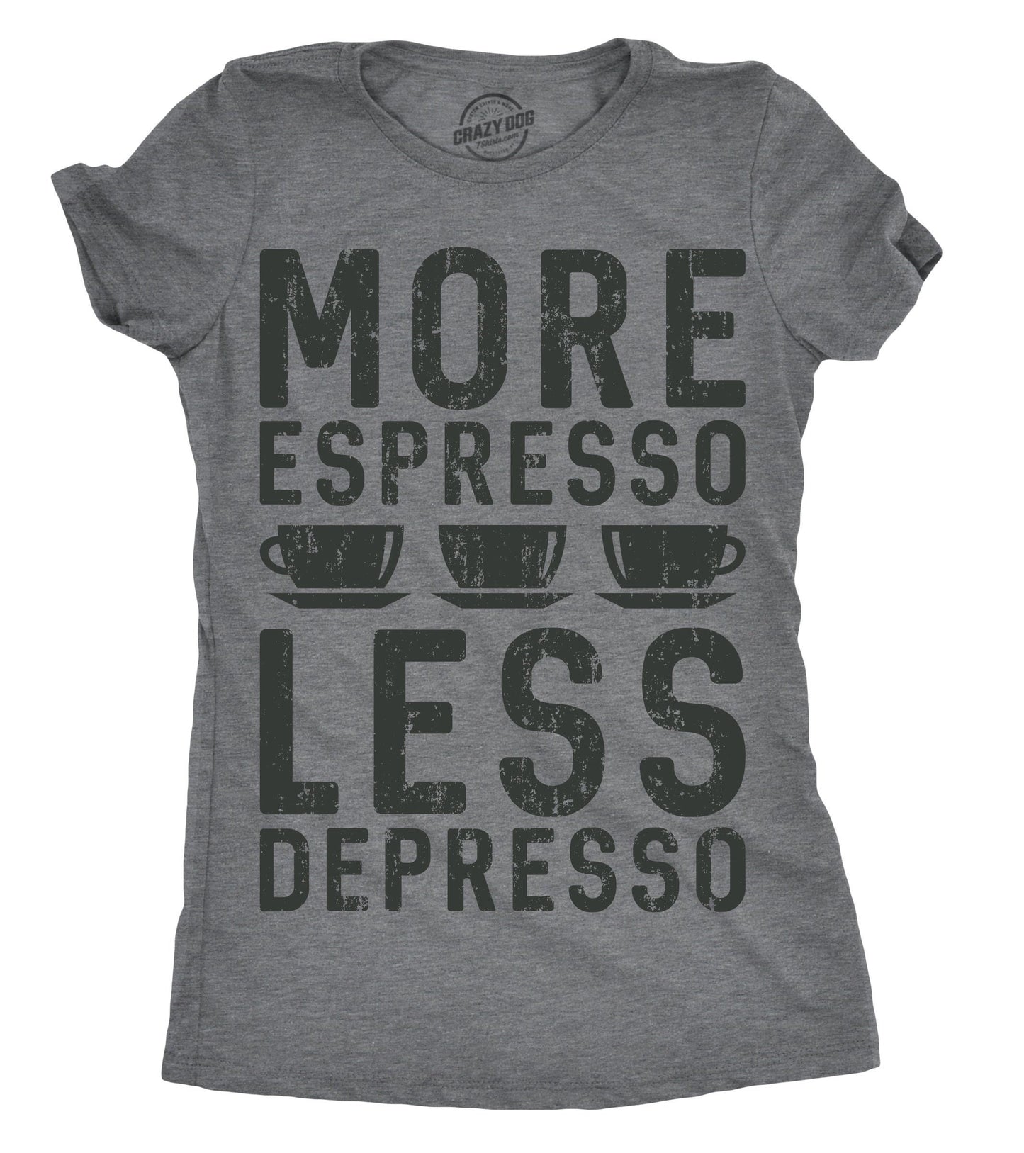 Espresso Shirt I Love Espresso Coffee Shirt Funny Coffee Shirt Womens Funny Shirt Coffee Lovers More Espresso Less Depresso Graphic Tee – Soft Feel · Top Pick For Any Outfit