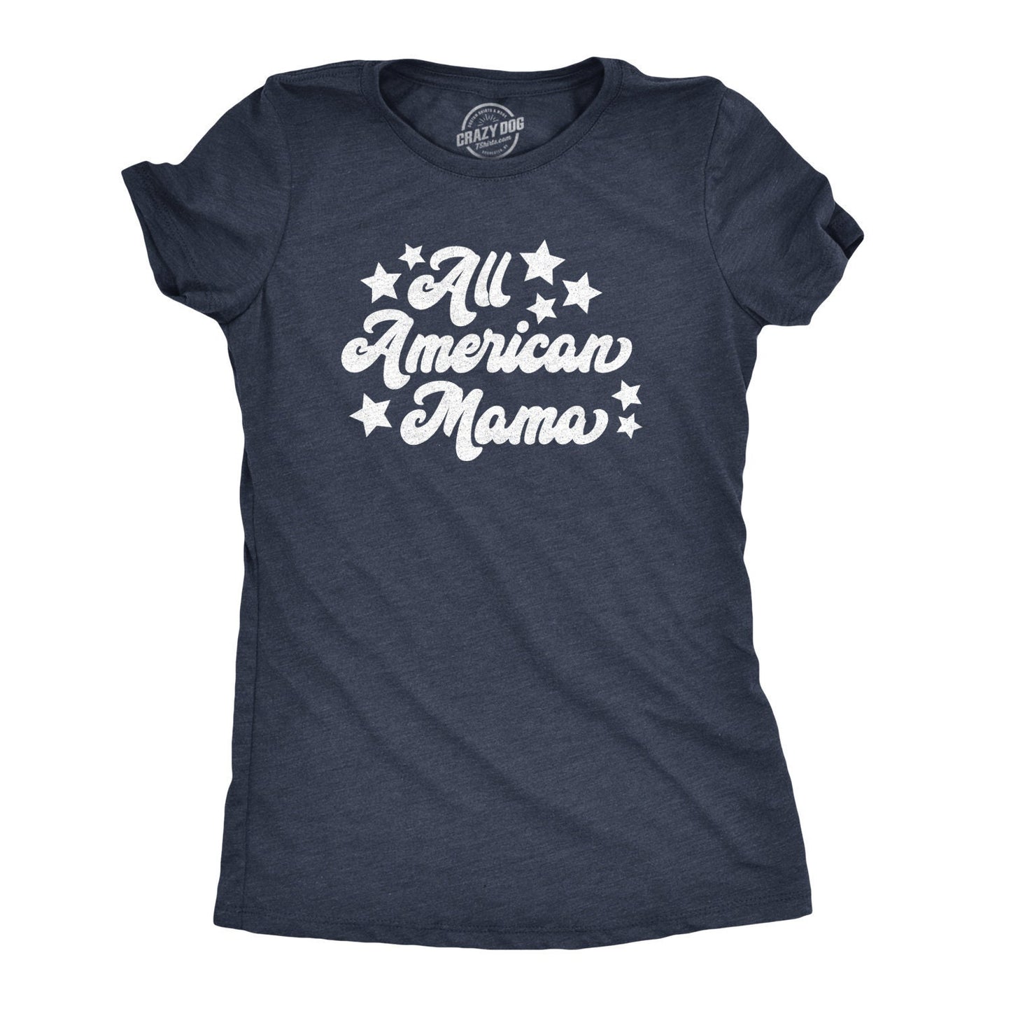 Independence Day Shirt Women Patriotic Stars July 4th Girls Tee Shirt Woman America Party Shirt All American Mama Celebration Shirts Graphic Tee – Warm & Stylish · Great Gift For Fans
