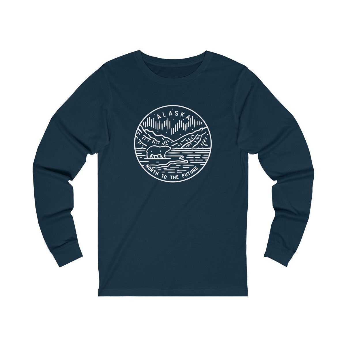 Alaska Long Sleeve Shirt Unisex State Design Adult Unisex Alaska T Shirt Personalization Available Graphic Tee – Everyday Comfort · Top Pick For Any Outfit