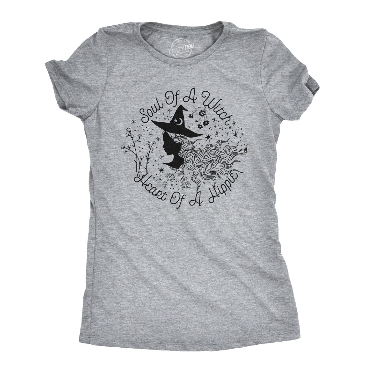 Witch Shirt Pagan TShirt Occult Shirt Soul Of A Witch Heart of A Hippies Witch Shirt Hippie Shirts Vintage Tee Halloween Shirts Graphic Tee – Premium Graphic · Perfect For Daily Wear