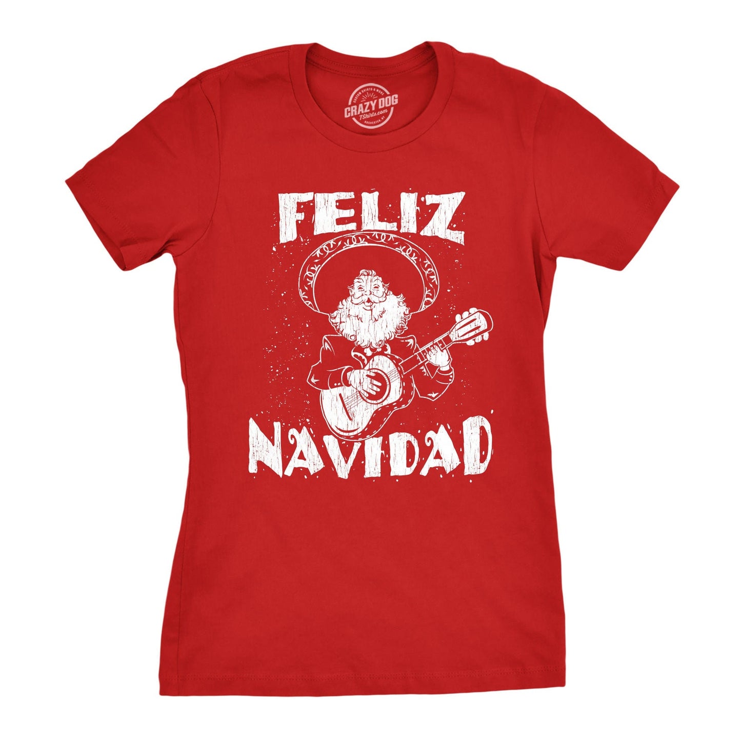 Feliz Navidad Shirt Christmas Shirt Mom Shirts Xmas Mum Tee Mom Shirt Funny Feliz Navidad Santa Shirts Feliz Navidad Amigos Graphic Tee – Everyday Comfort · High-Quality Print