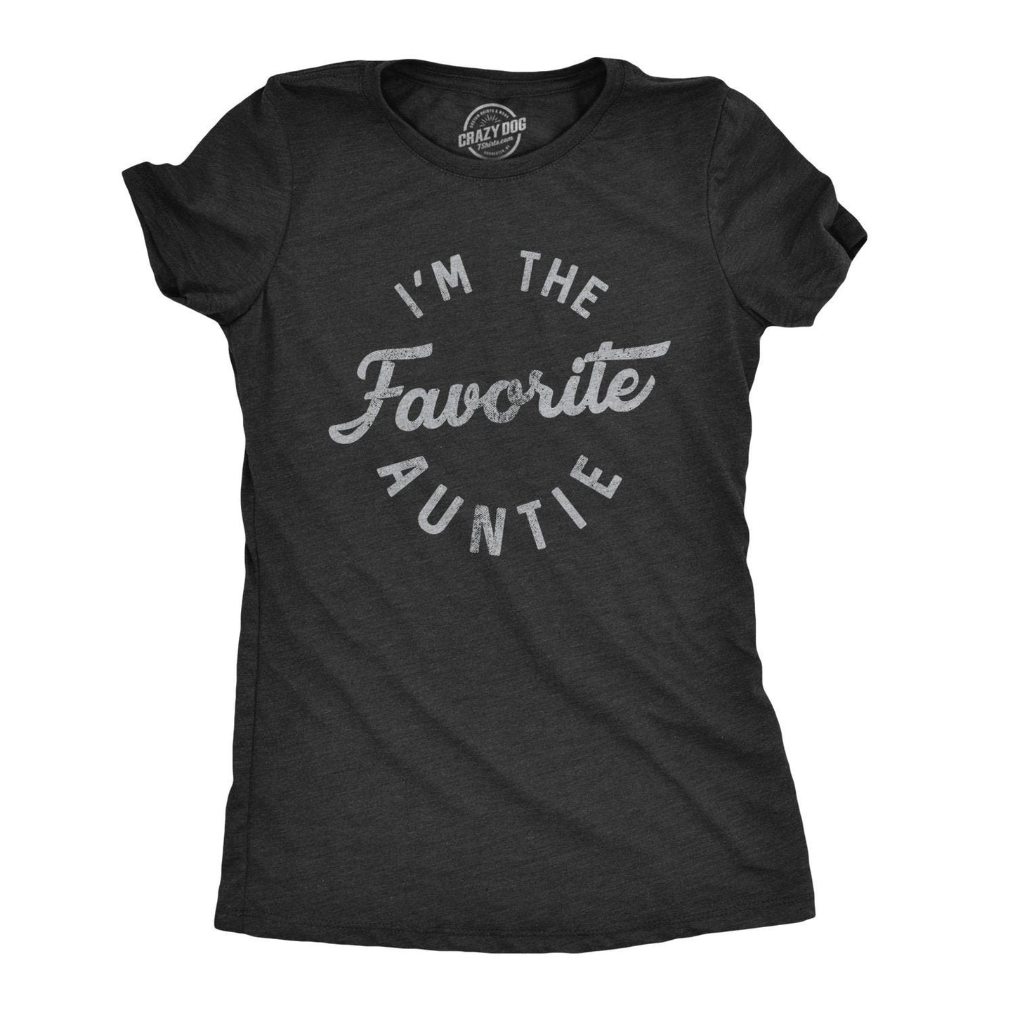 Funny Aunt Shirt Gift For Aunt Auntie Tees Funny Shirt For Women Aunt Shirt FunnyI39m The Favorite AuntieAuntie Shirts Cute Aunt Gifts Graphic Tee – Easygoing Wear · Perfect For Daily Wear