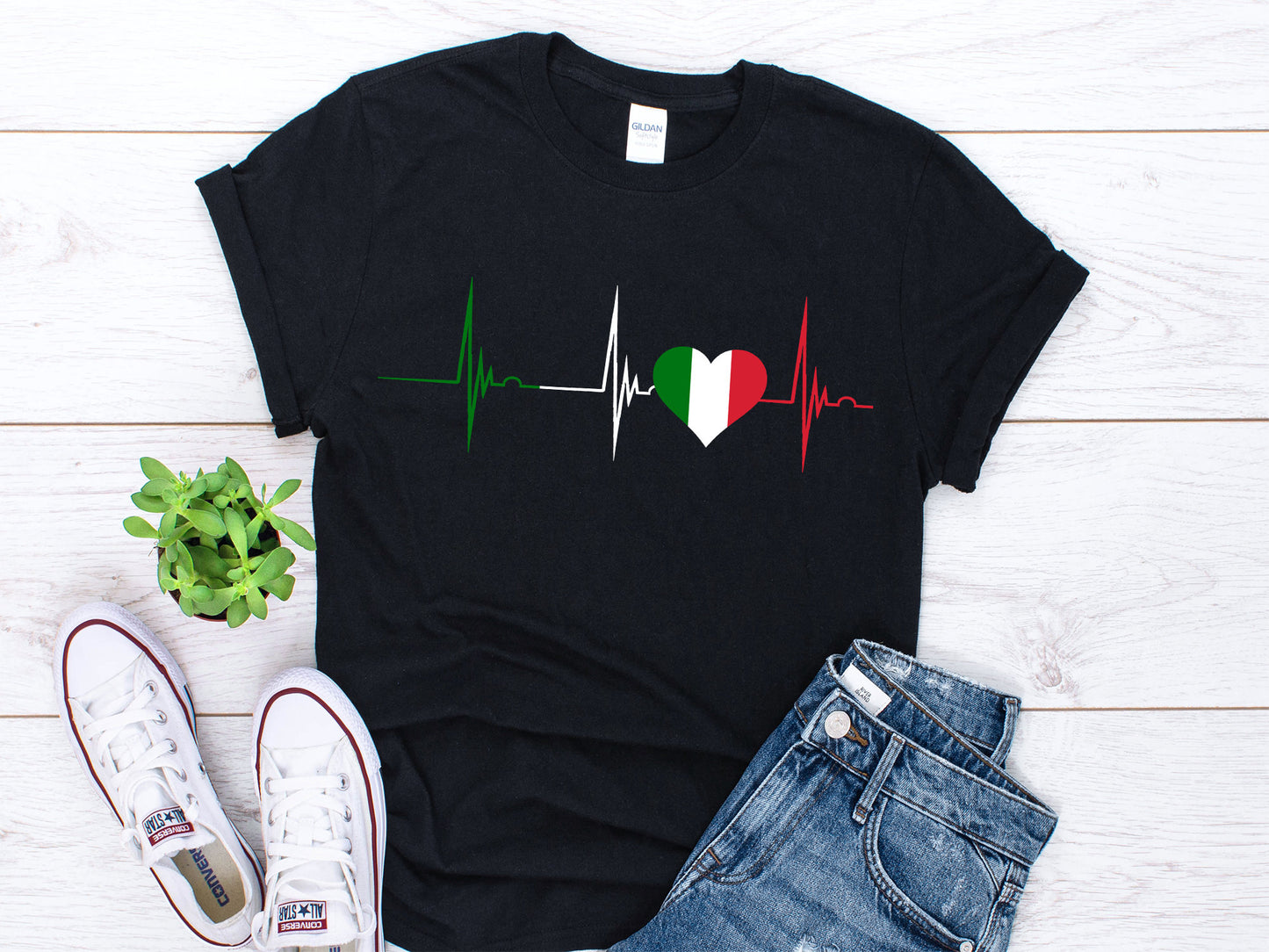 Italy Heart T Shirt Italian Heartbeat EKG Pulse T Shirt Italia Tee Unisex Shirt Italiano Tshirt Italian Pride Gifts Italian Flag Shirt Graphic Tee – Bold Style · Must-Have Style