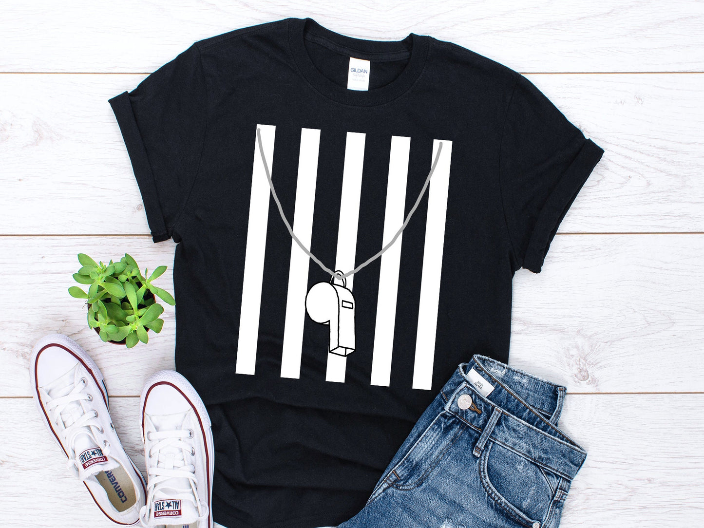 Referee Shirt Ref Shirt Referee Assistant Gift Referee Whistle Gift Referee Costume Shirt Referee Gift Umpire Shirt Linesman Shirt Graphic Tee – Everyday Comfort · Perfect For Daily Wear